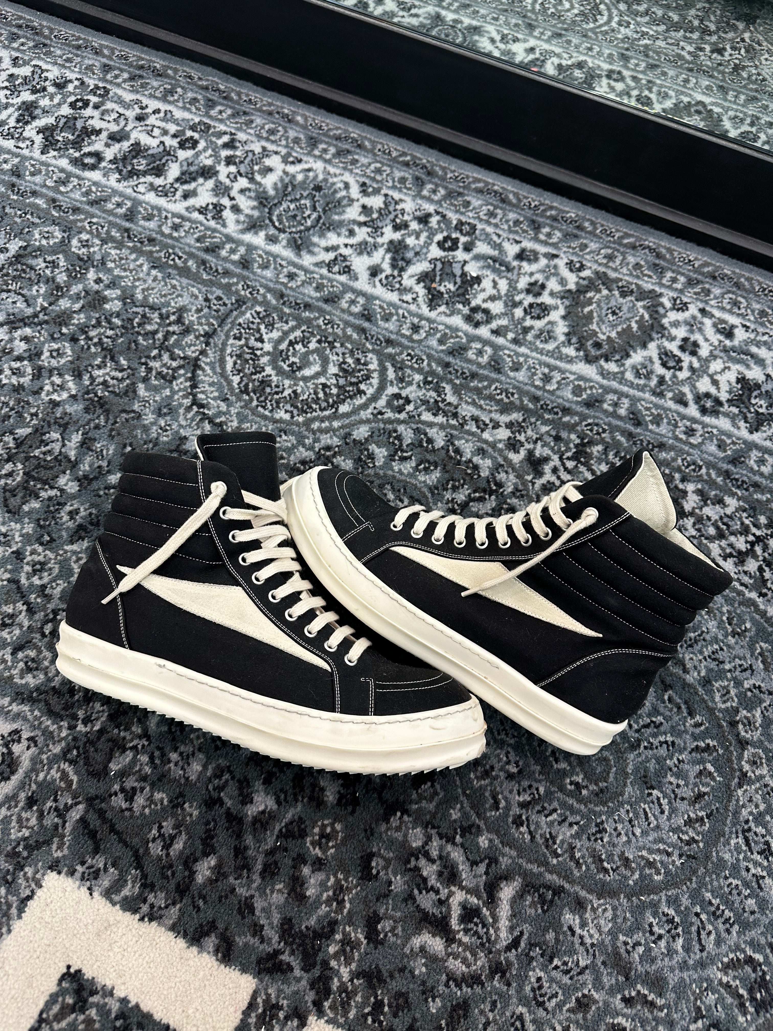 Rick Owens DRKSHDW Vintage High “Black Milk”