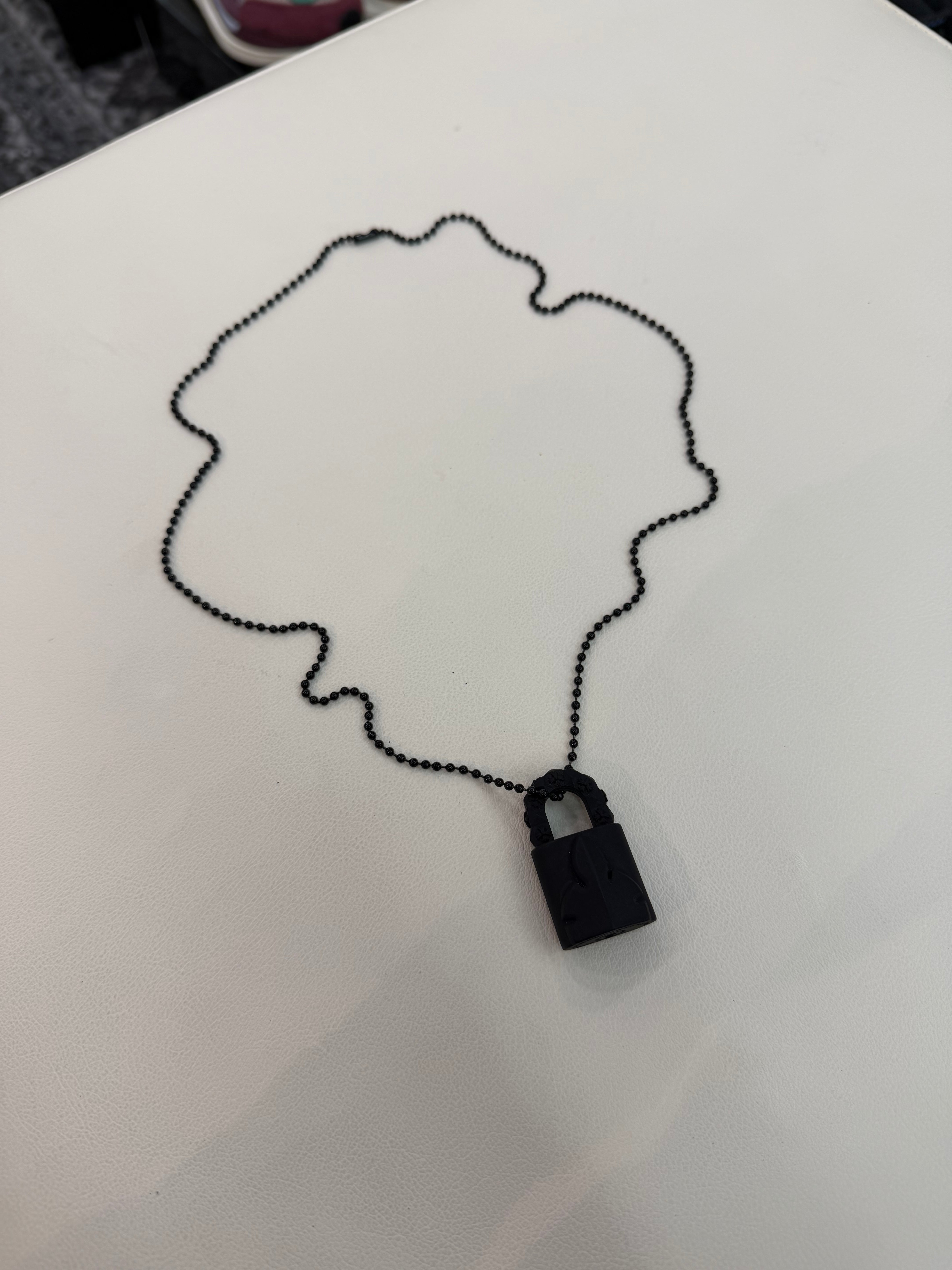 Chrome Hearts Silicone Lock Box Pendent