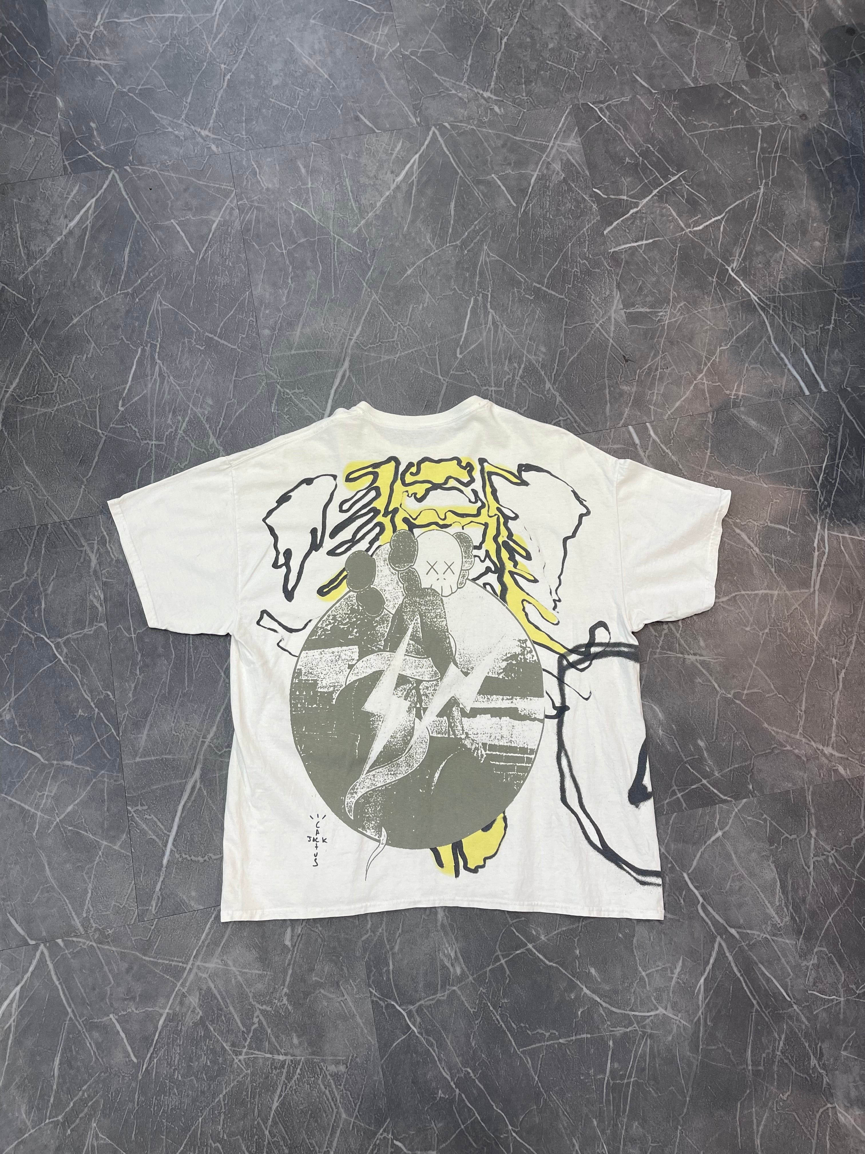 Travis Scott Cactus Jack + Kaws Fragment Tee