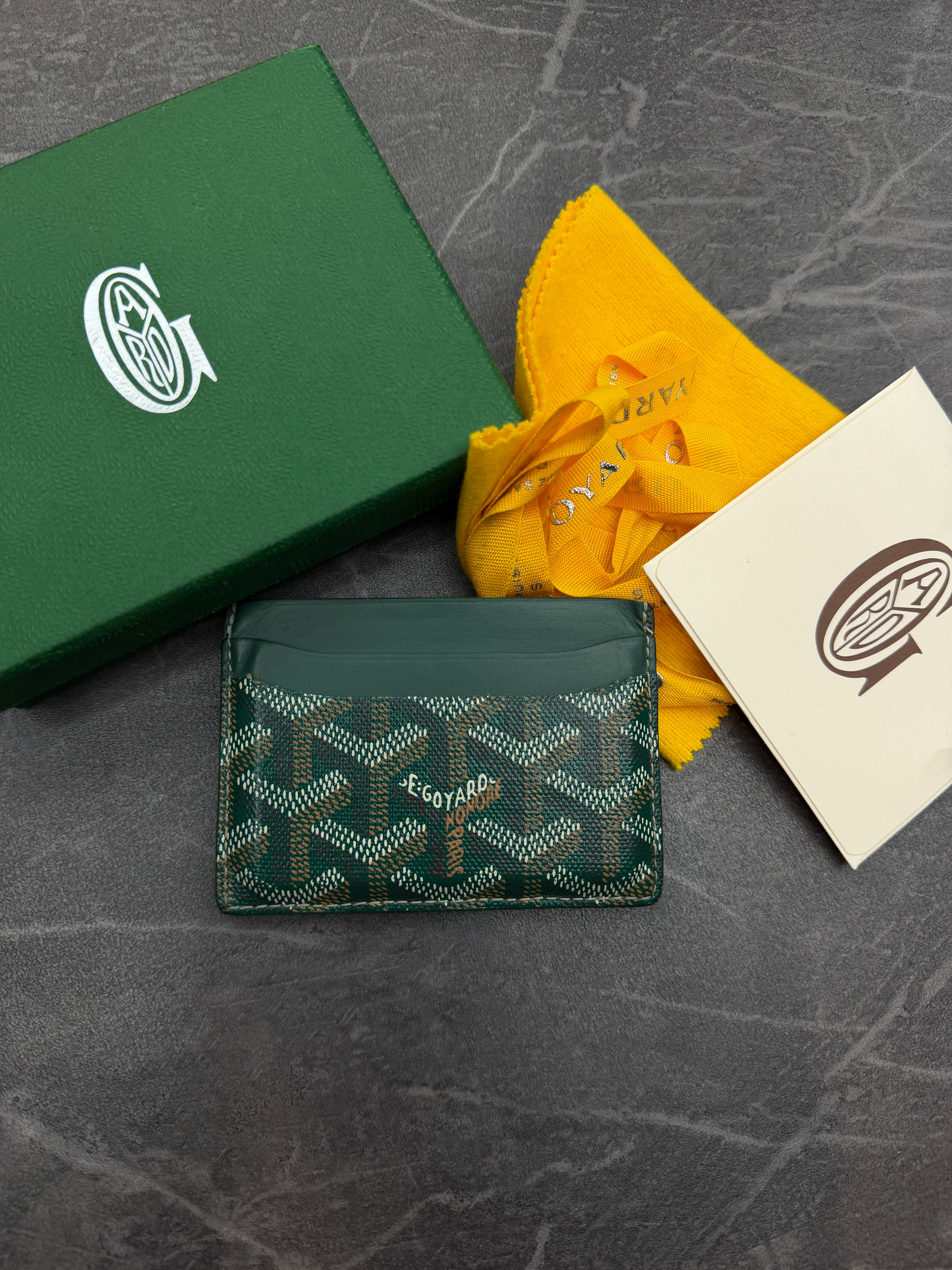 Goyard Saint Sulpice Card Holder “Green”