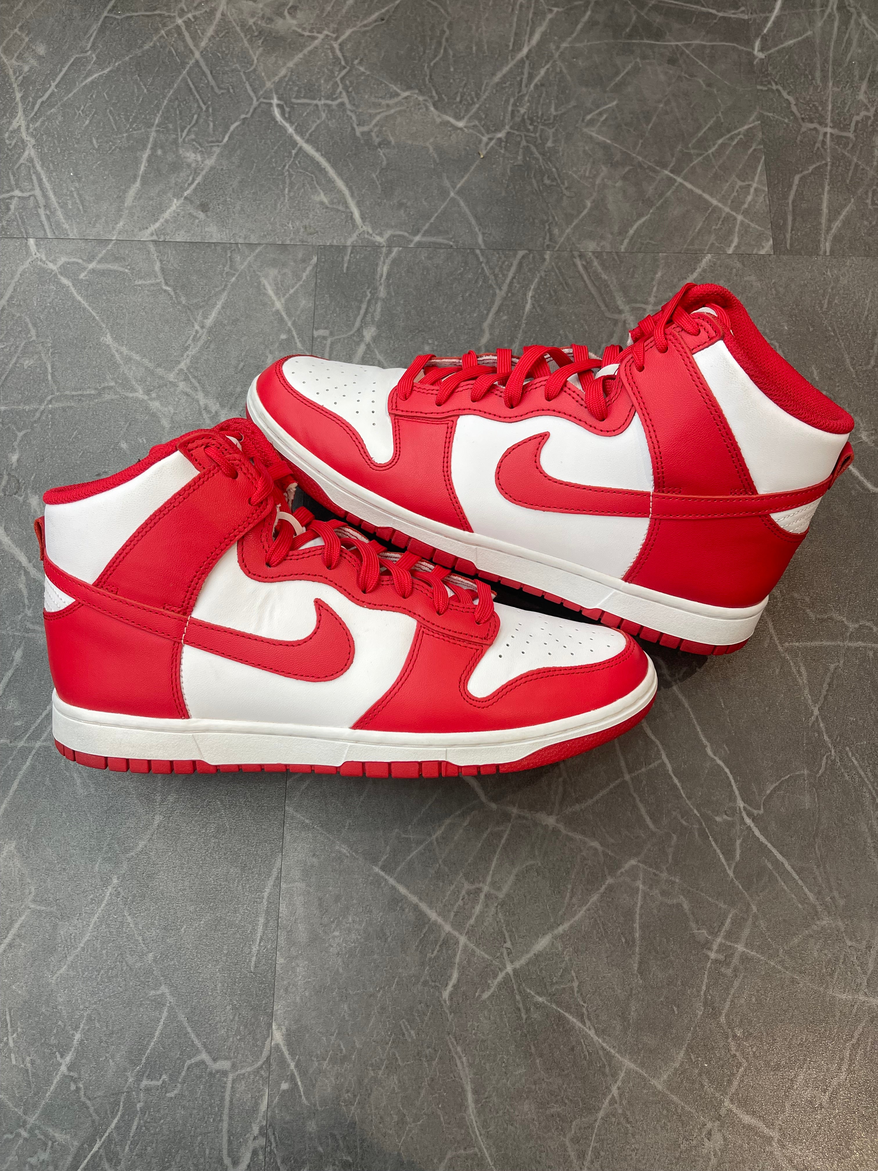 Nike Dunk High “Championship Red”