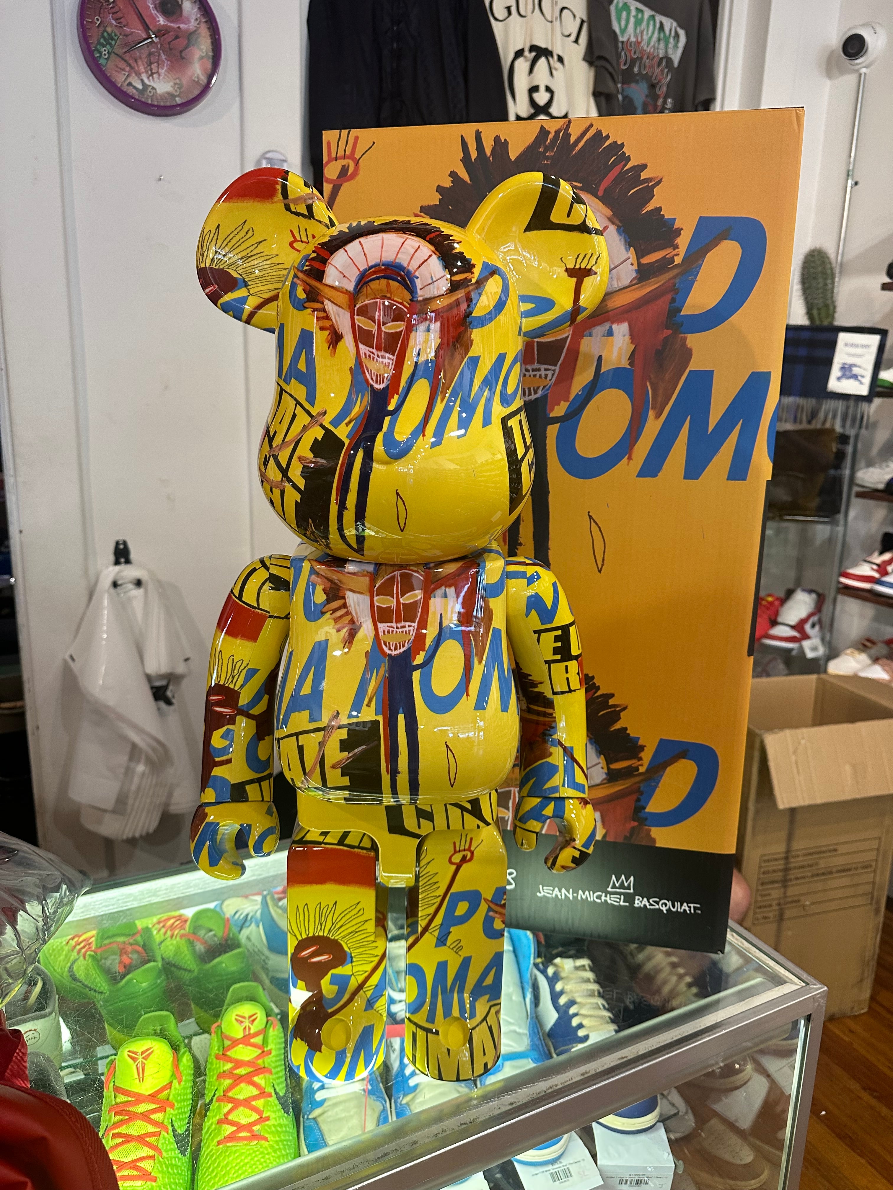 Bearbrick 1000% “Andy Warhol X Jean-Michel BASQUIAT” #3