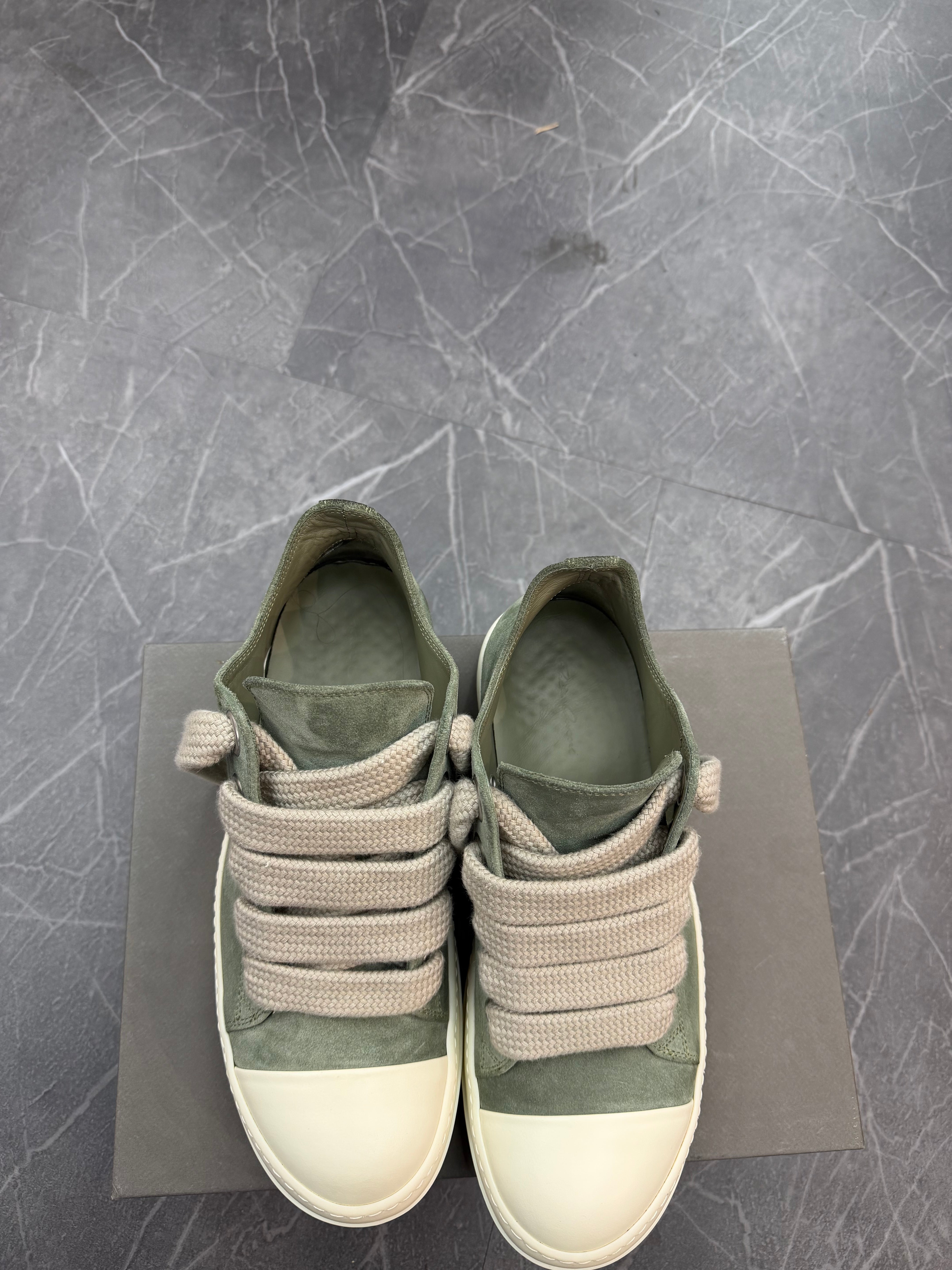 Rick Owens Jumbolace Green/Milk