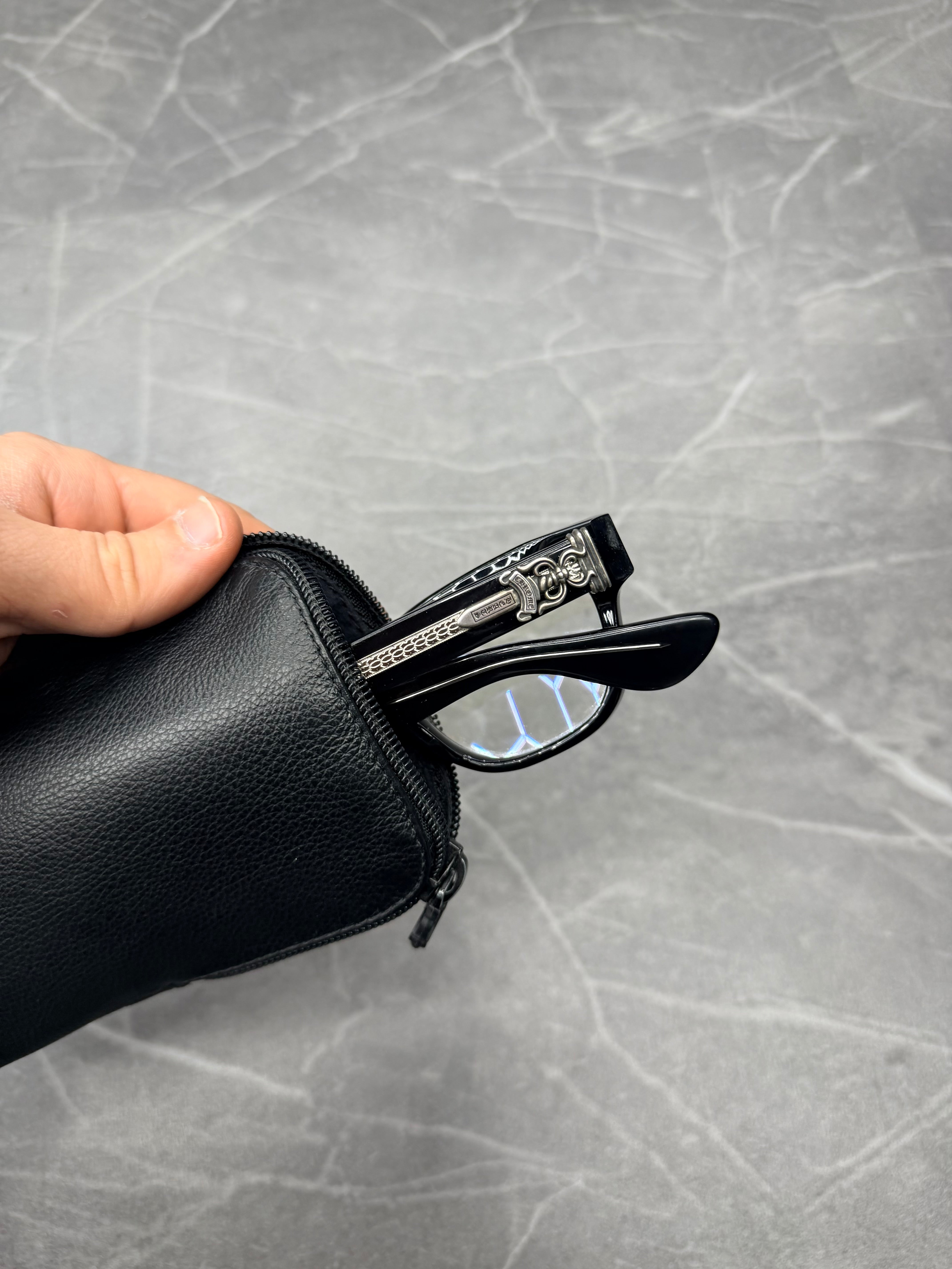 Chrome Hearts Cuntvoluted Glasses Black