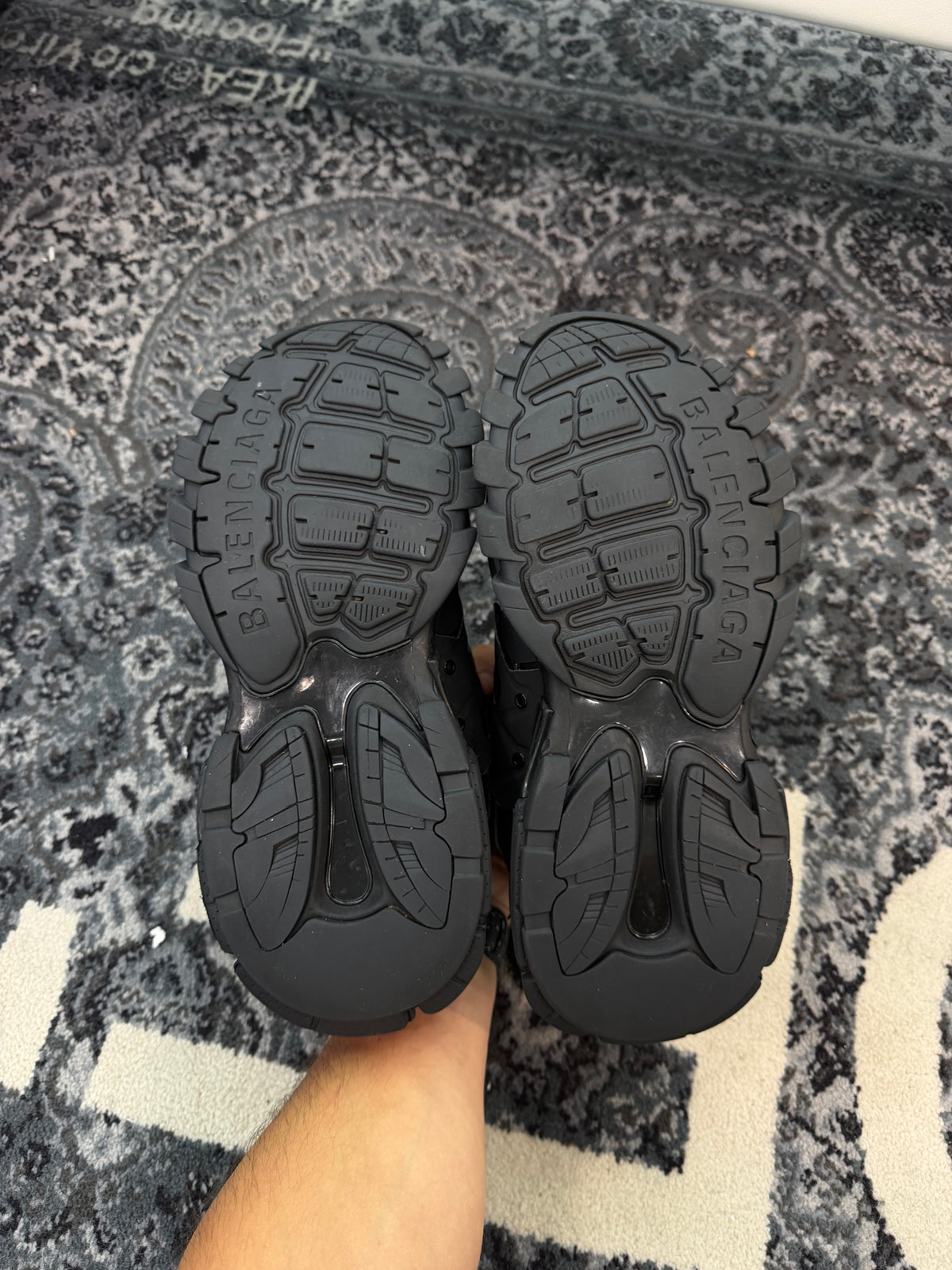 Balenciaga Track LED “Triple Black”