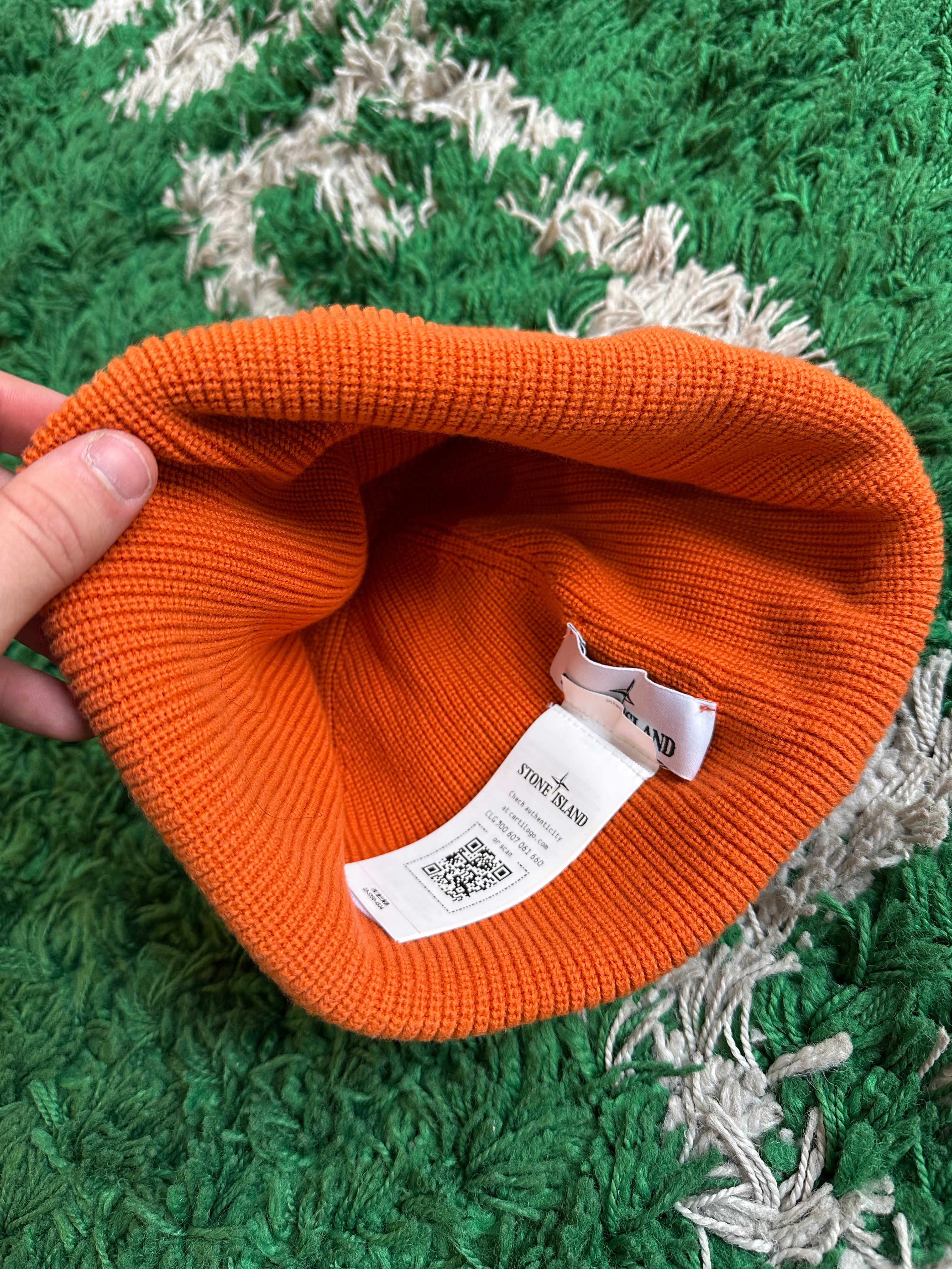 Stone Island Beanie “Orange”