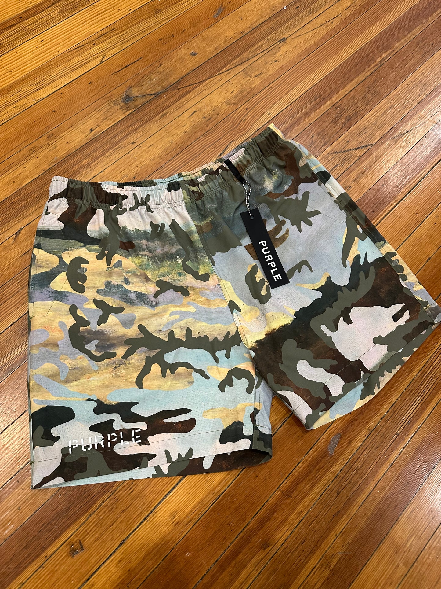 Purple Brand Shorts “Camo”