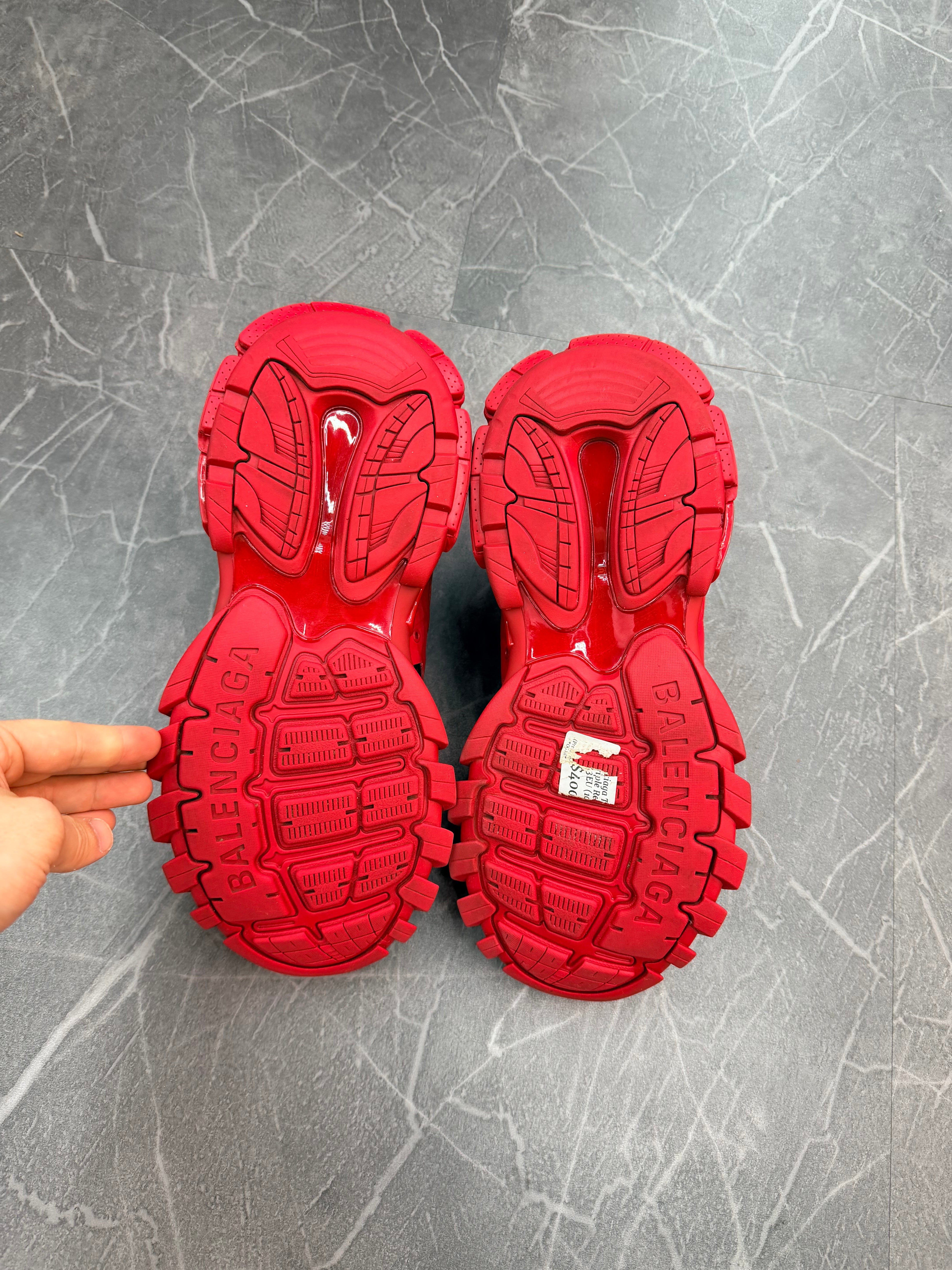 Balenciaga Track Runner “All Red”