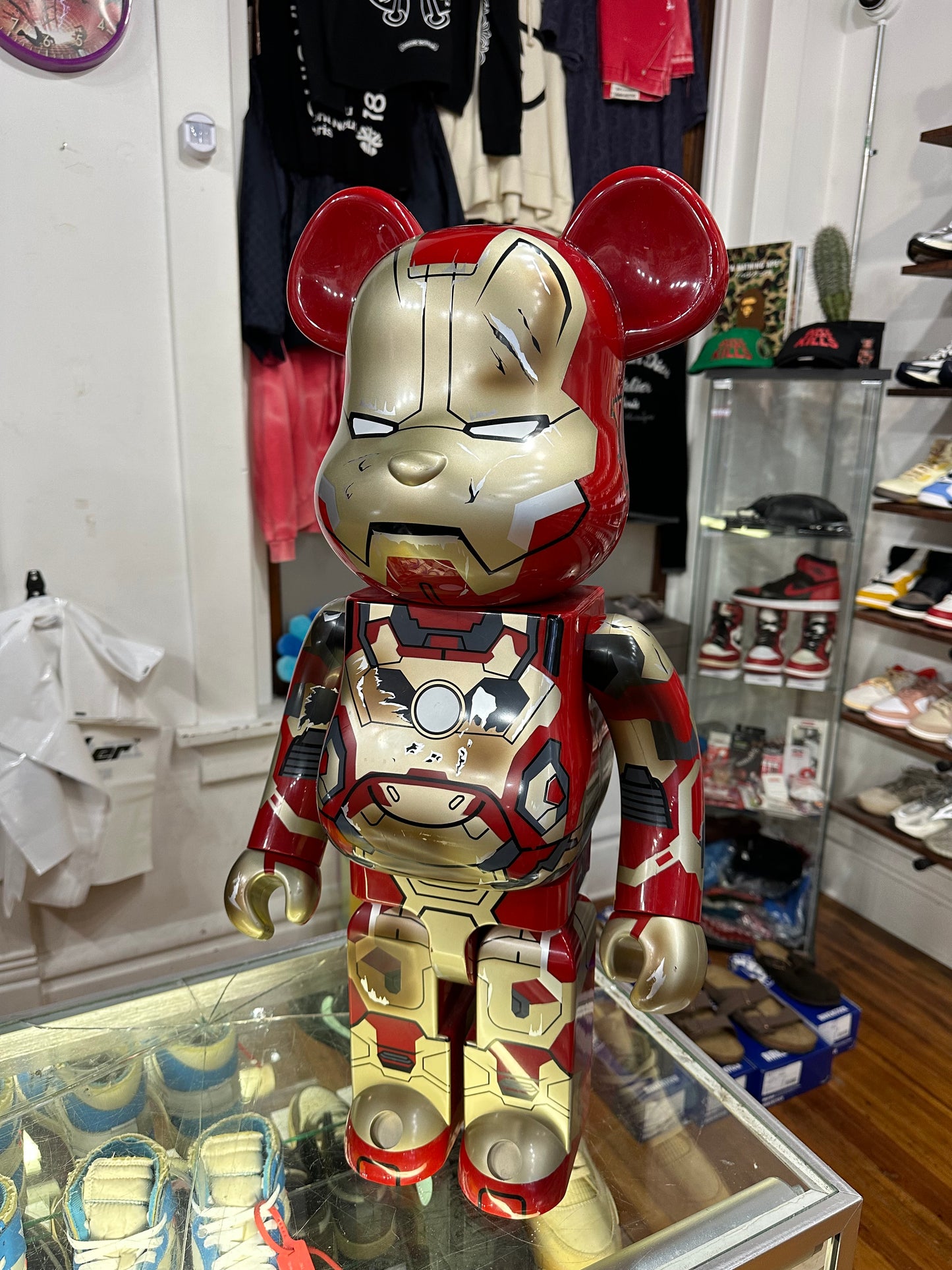 Bearbrick 1000% “Iron Man Mark XLII Damaged”