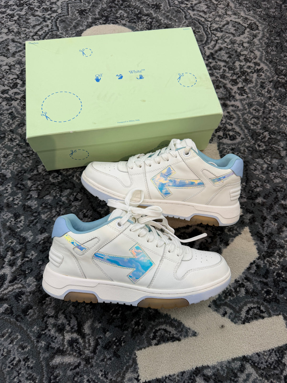 Off White Out Of Office “Blue White”