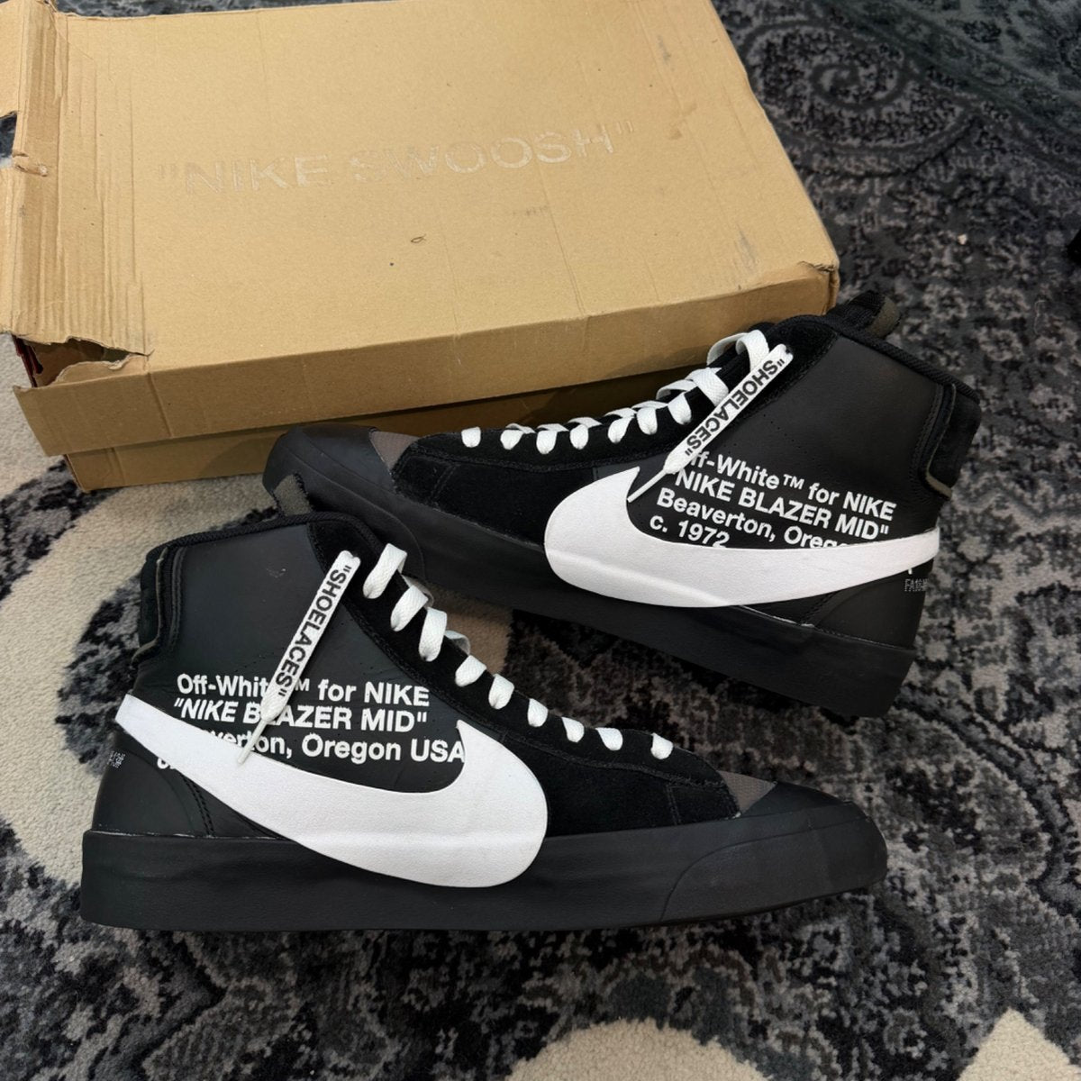 Nike Blazer Mid Off-White Grim Reaper - back