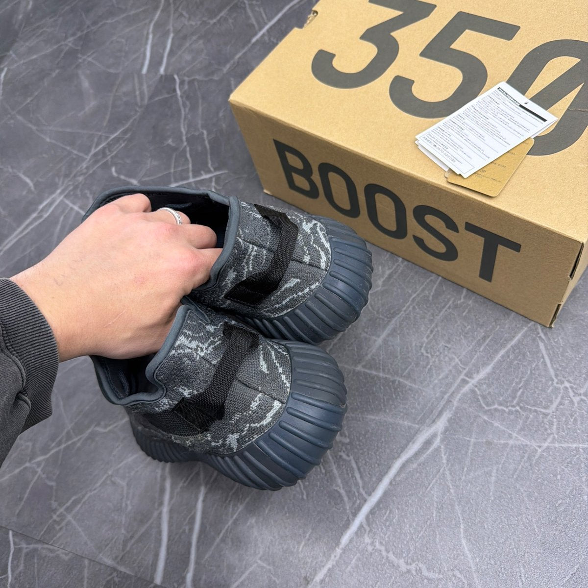 adidas Yeezy Boost 350 V2 MX Dark Salt (Size 10.5) (Lightly Worn)