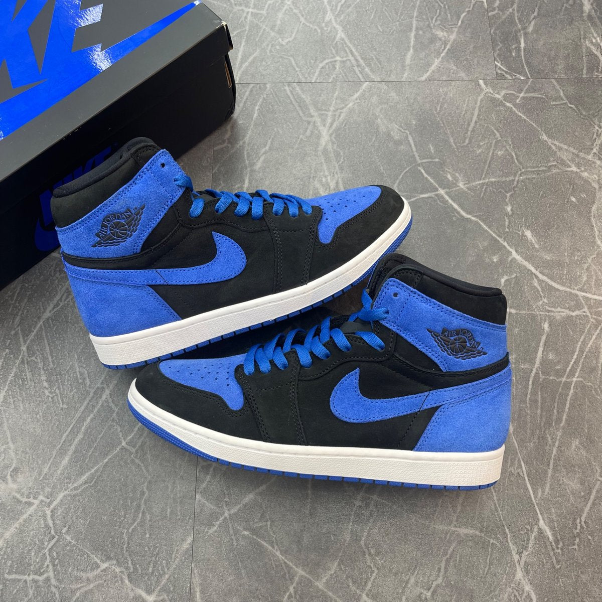 Jordan 1 Retro High OG Royal Reimagined (Size 10) (Lightly Worn)