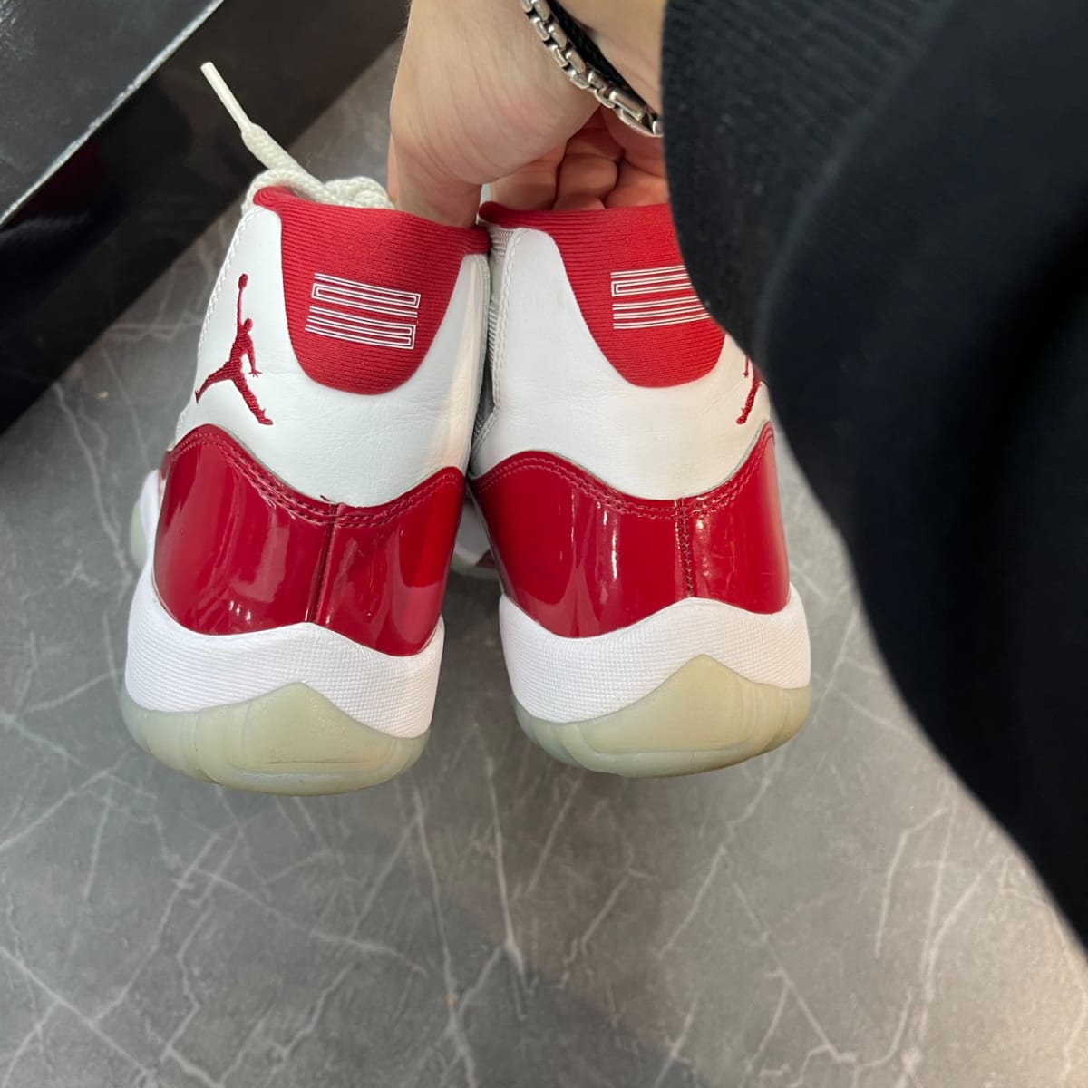 Jordan 11 Retro Cherry (2022) (Size 9) (Lightly Worn)