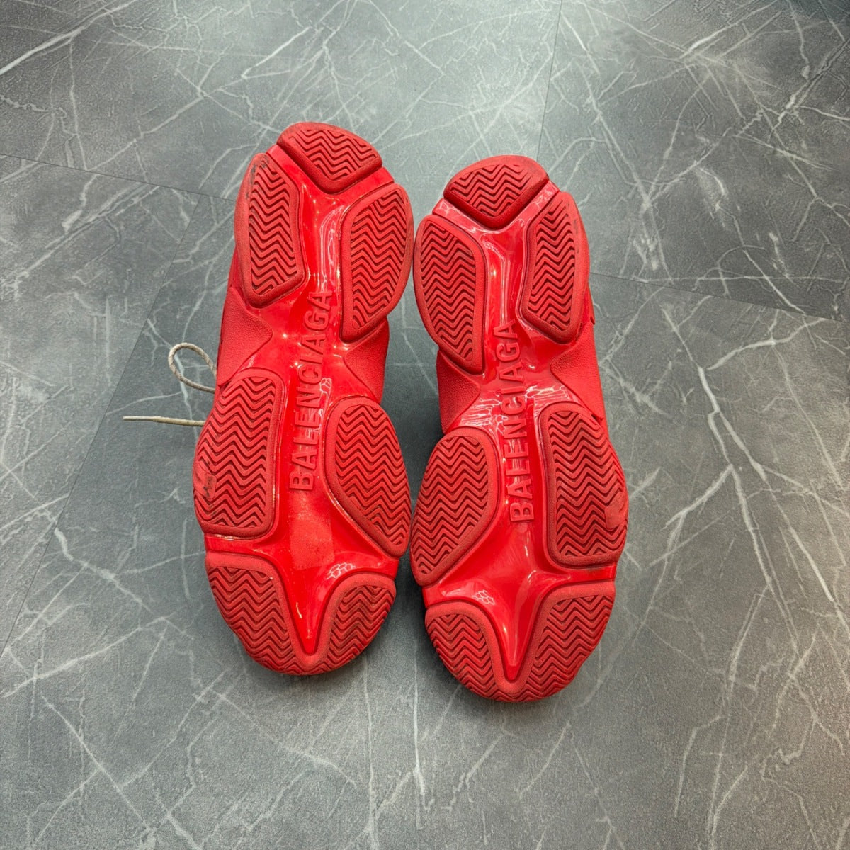 Balenciaga Triple S Red Clear Sole - Image 5