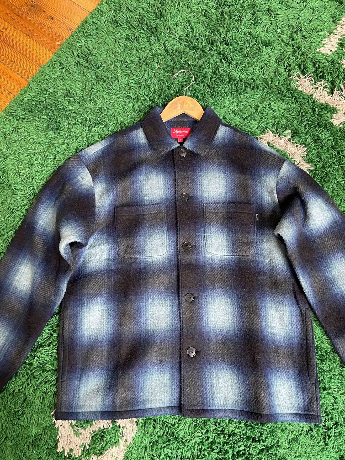 Supreme Shadow Plaid Fleece