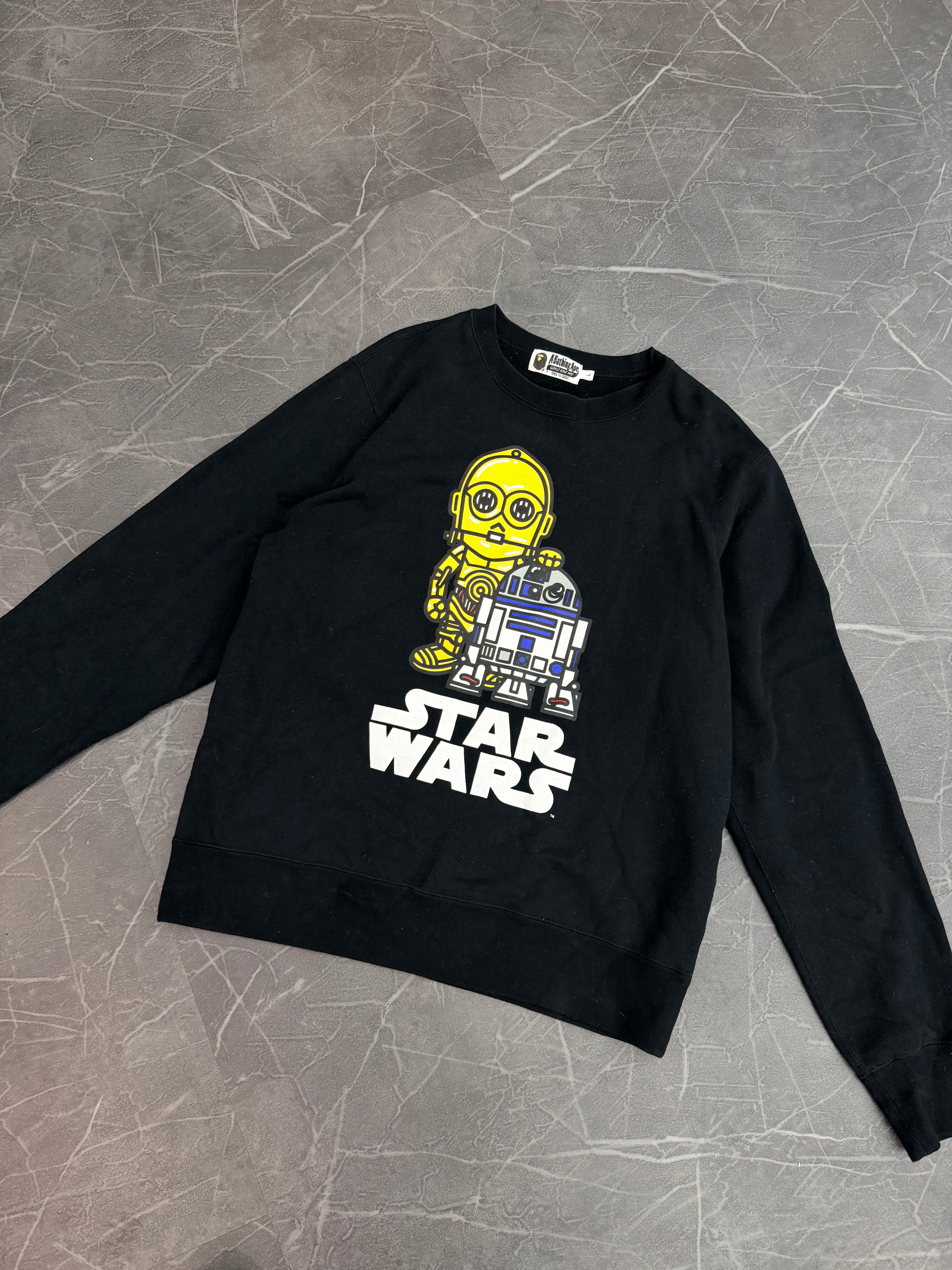 BAPE x Star Wars Crewneck “Black”