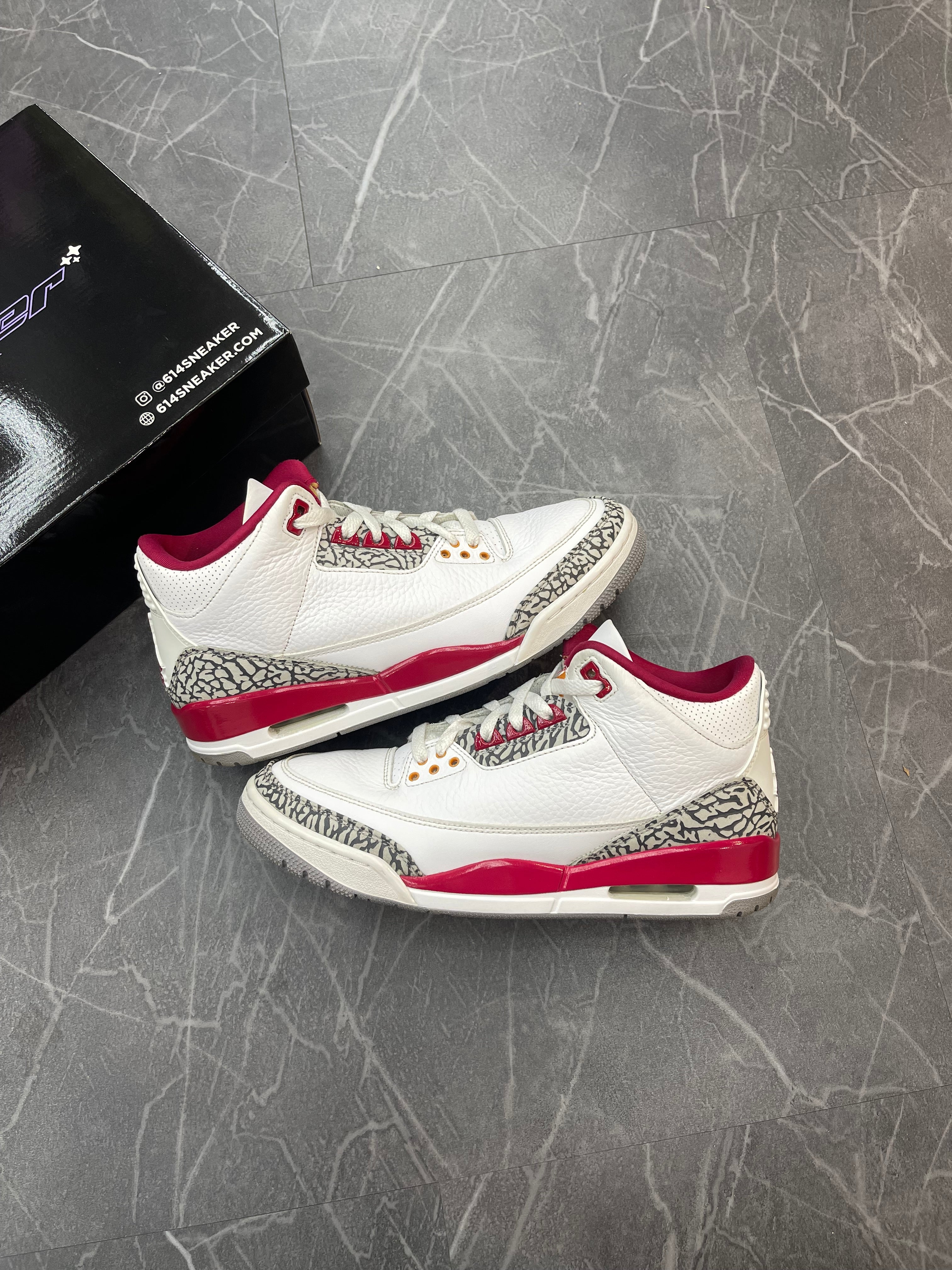 Jordan 3 “Cardinal Red”