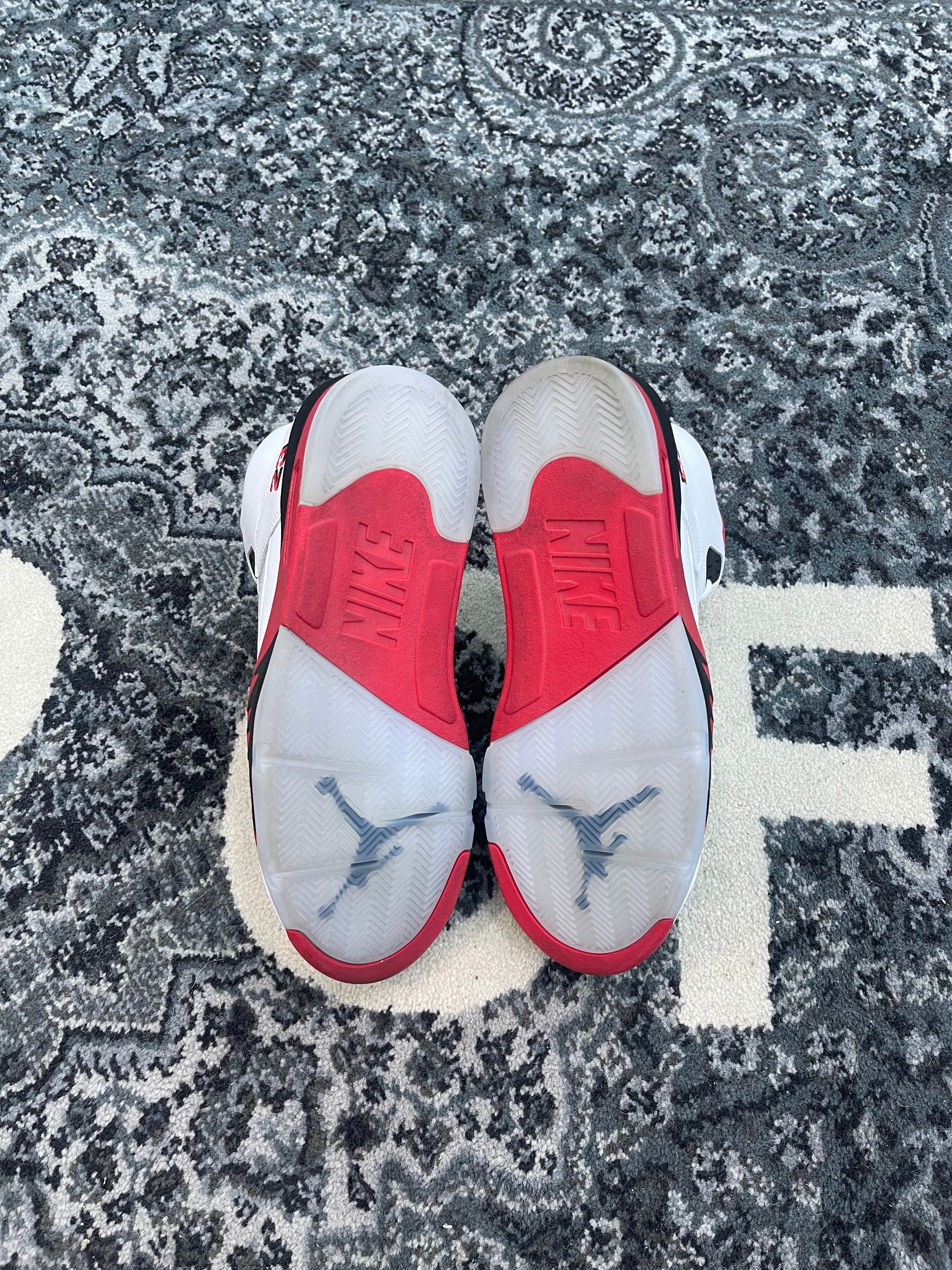 Jordan 5 “Fire Red Black Tongue”