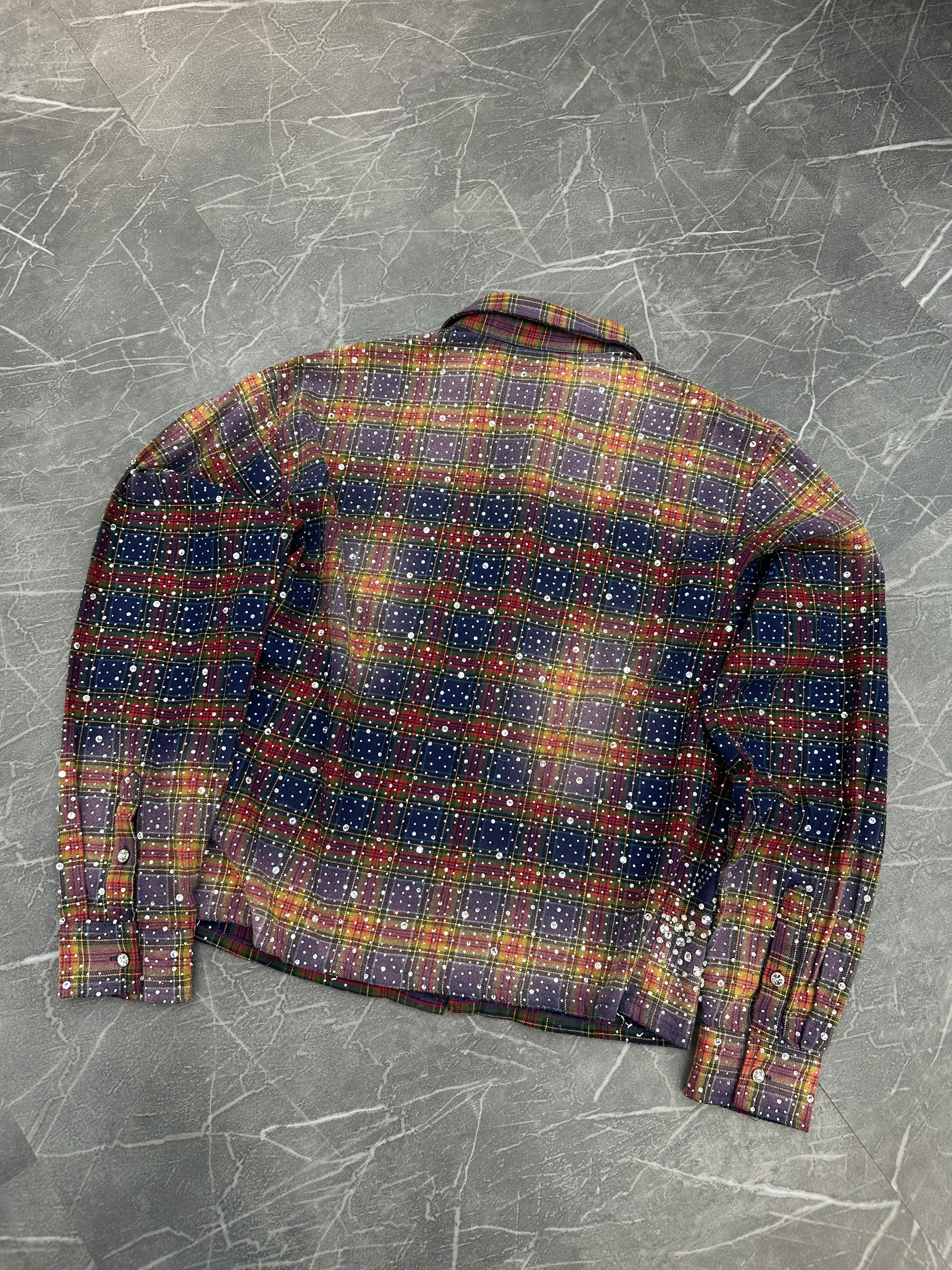 Vale Forever Purple Fever Flannel Blue Orange