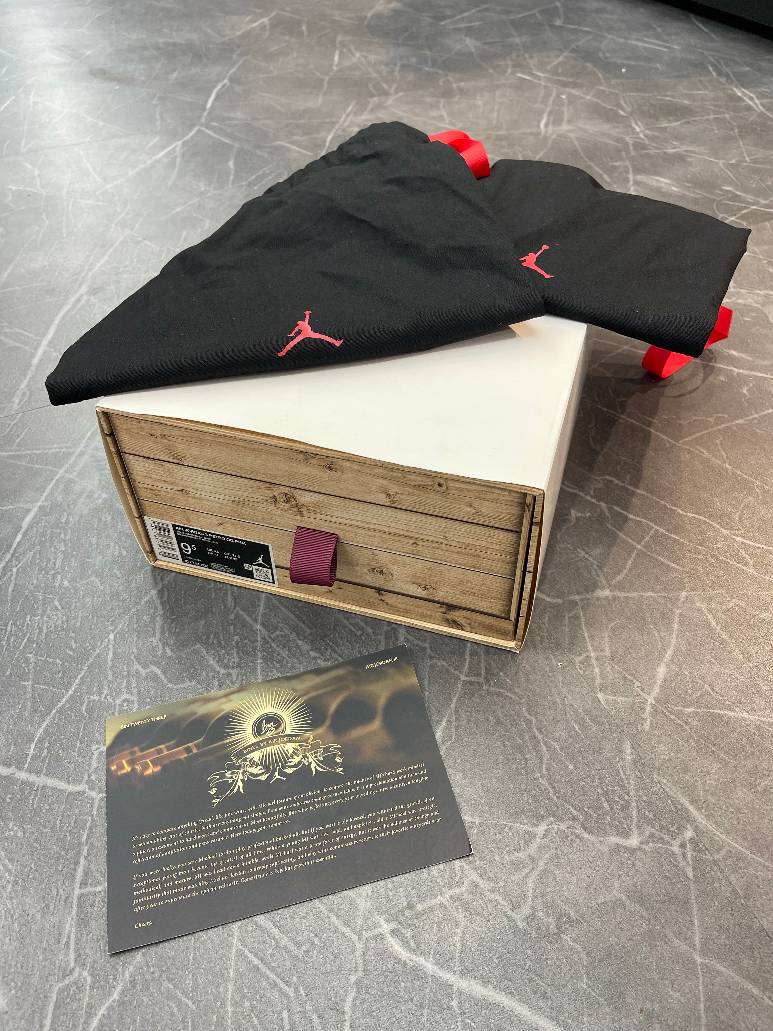 Jordan 3 PRM “Bin23”