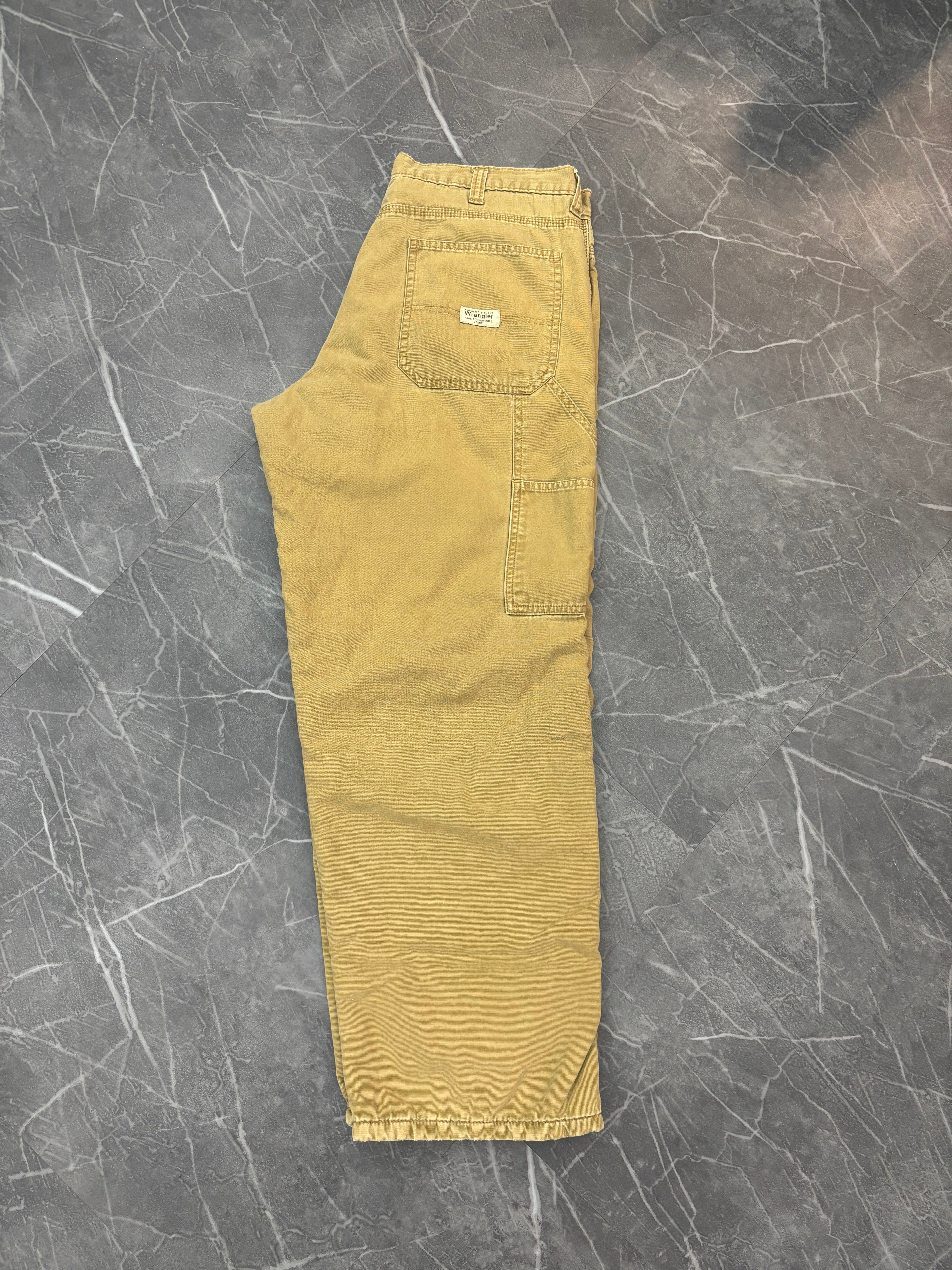 Wrangler Fleece Lined Work Pants 34x30