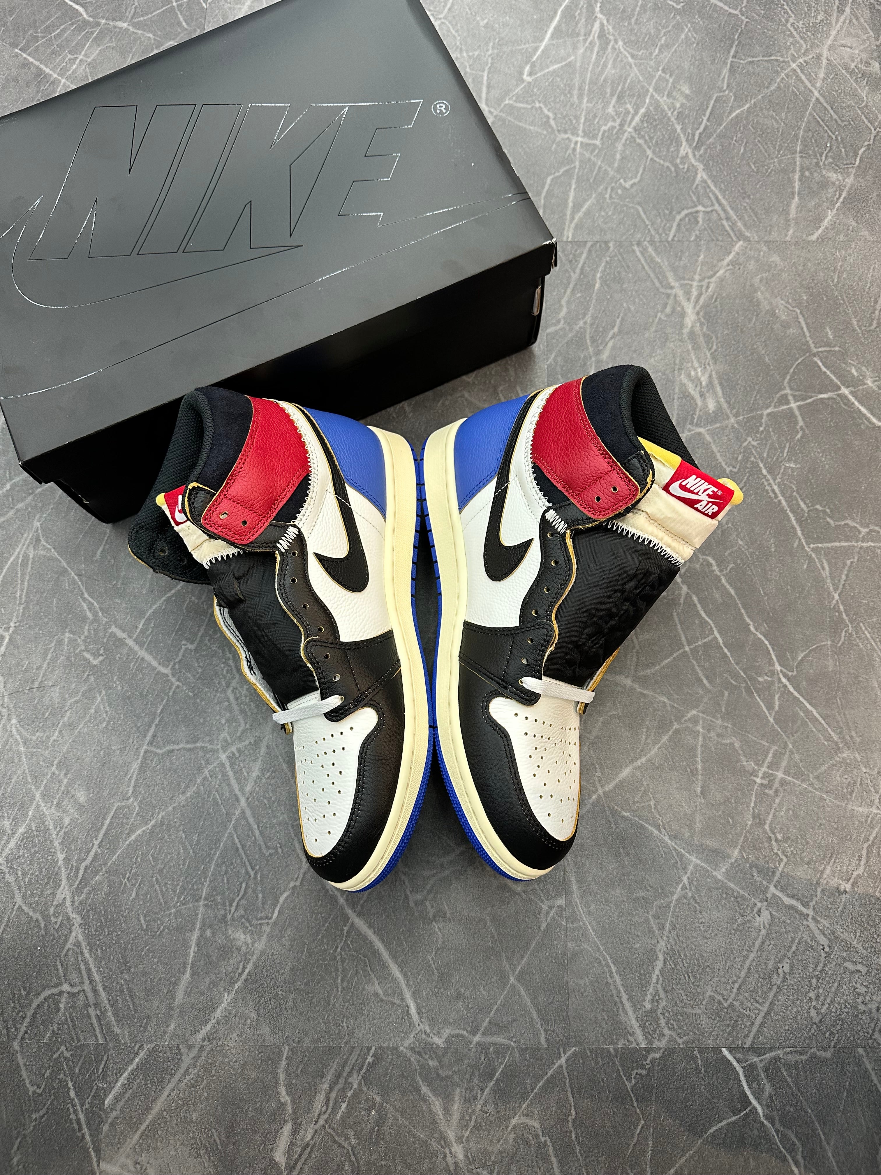 Jordan 1 High Fragment X Union “Varsity Red Sport Royal”