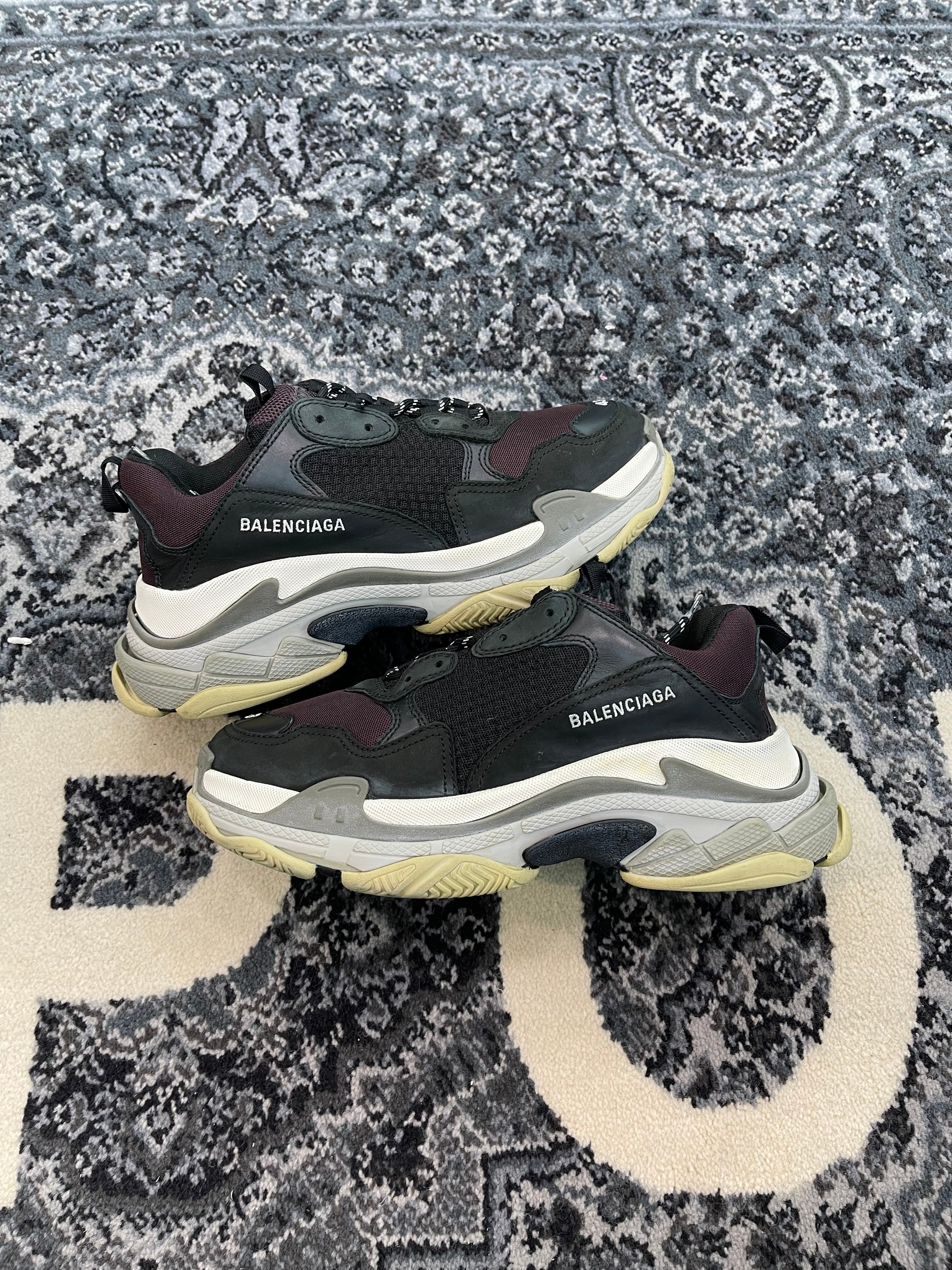 Balenciaga Triple S “Burgundy”