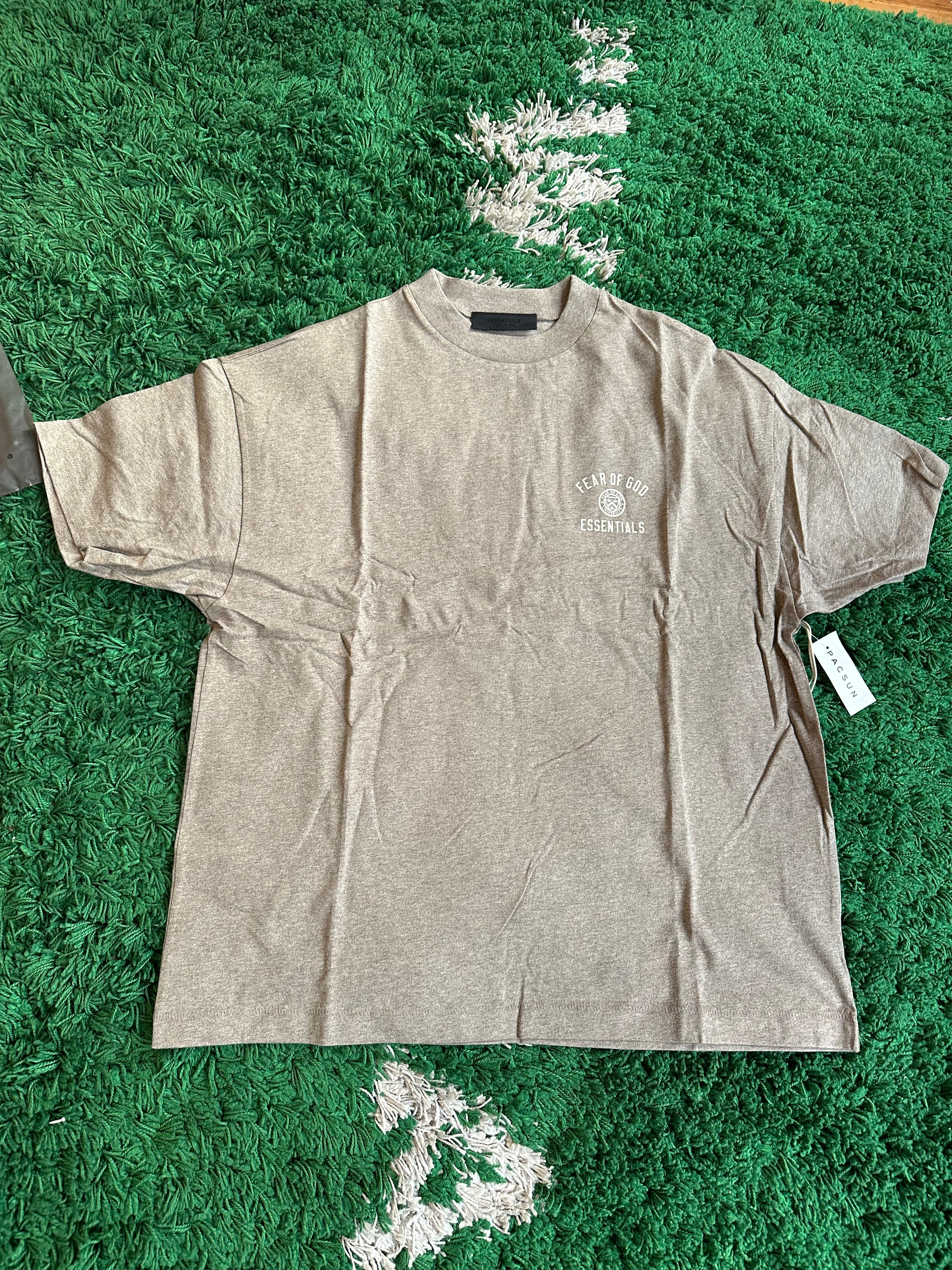 Essentials University Tee “Heather Grey”