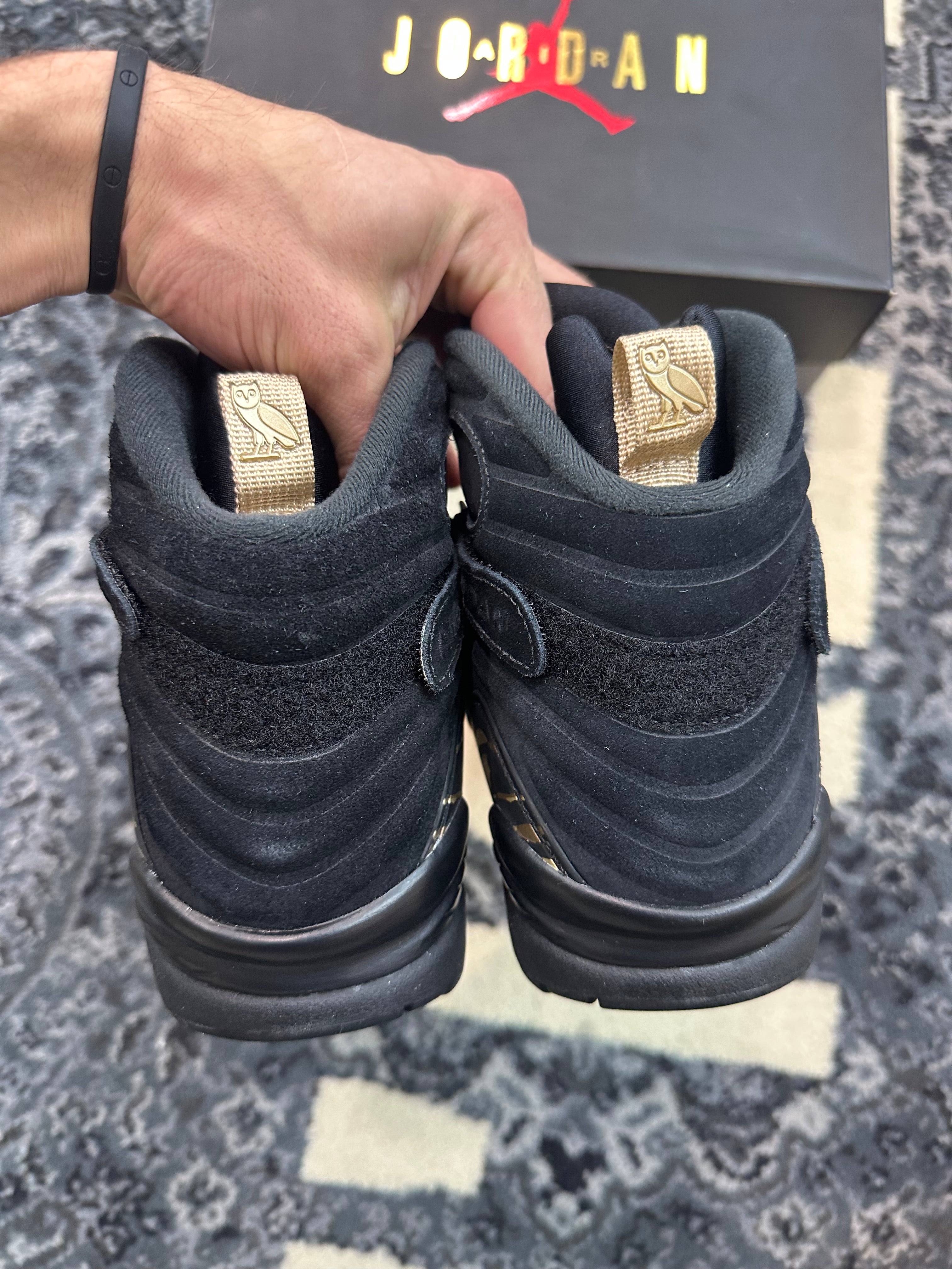 Jordan 8 “OVO Black”