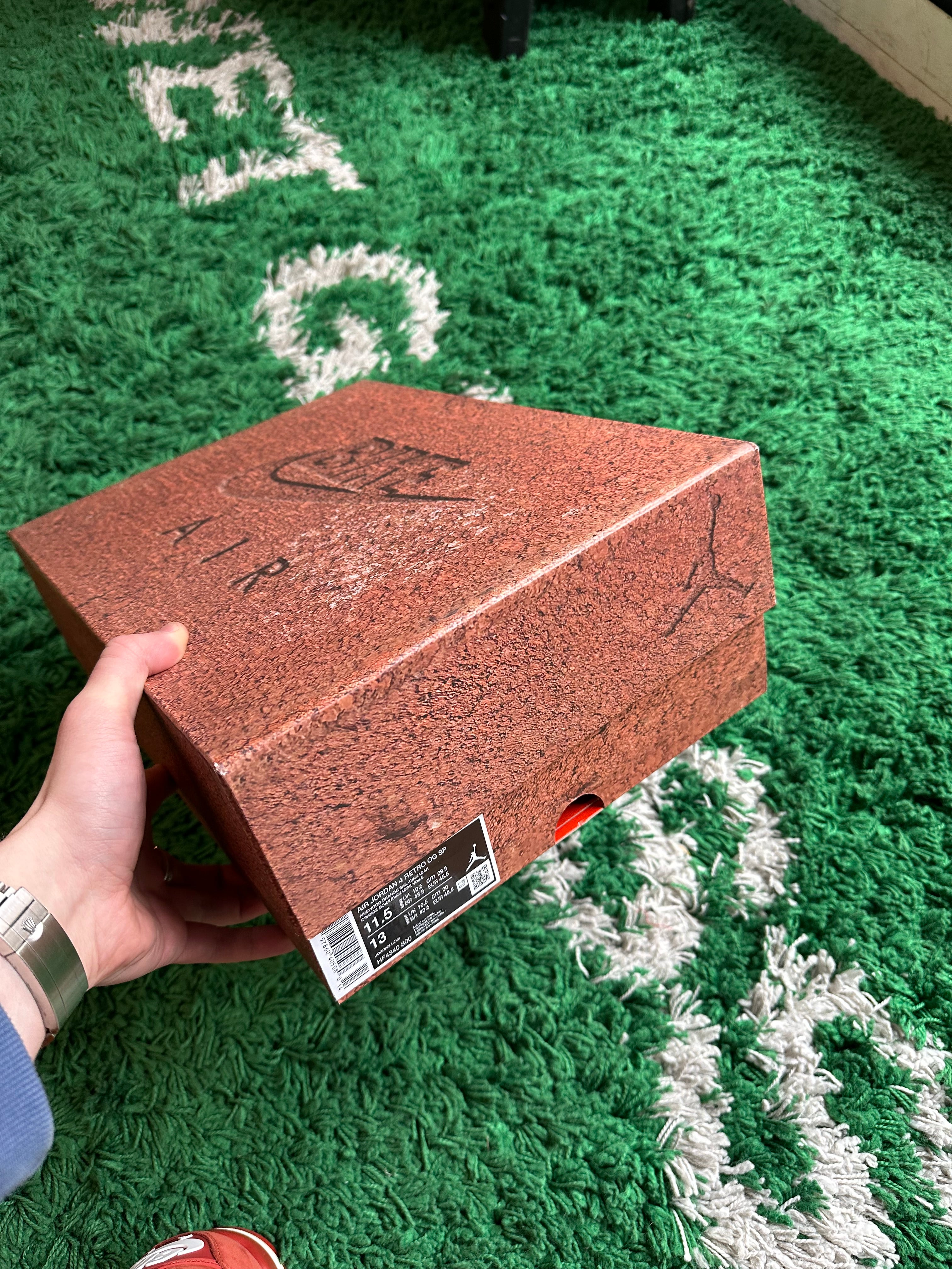 Jordan 4 “Nigel Sylvester Brick by Brick”