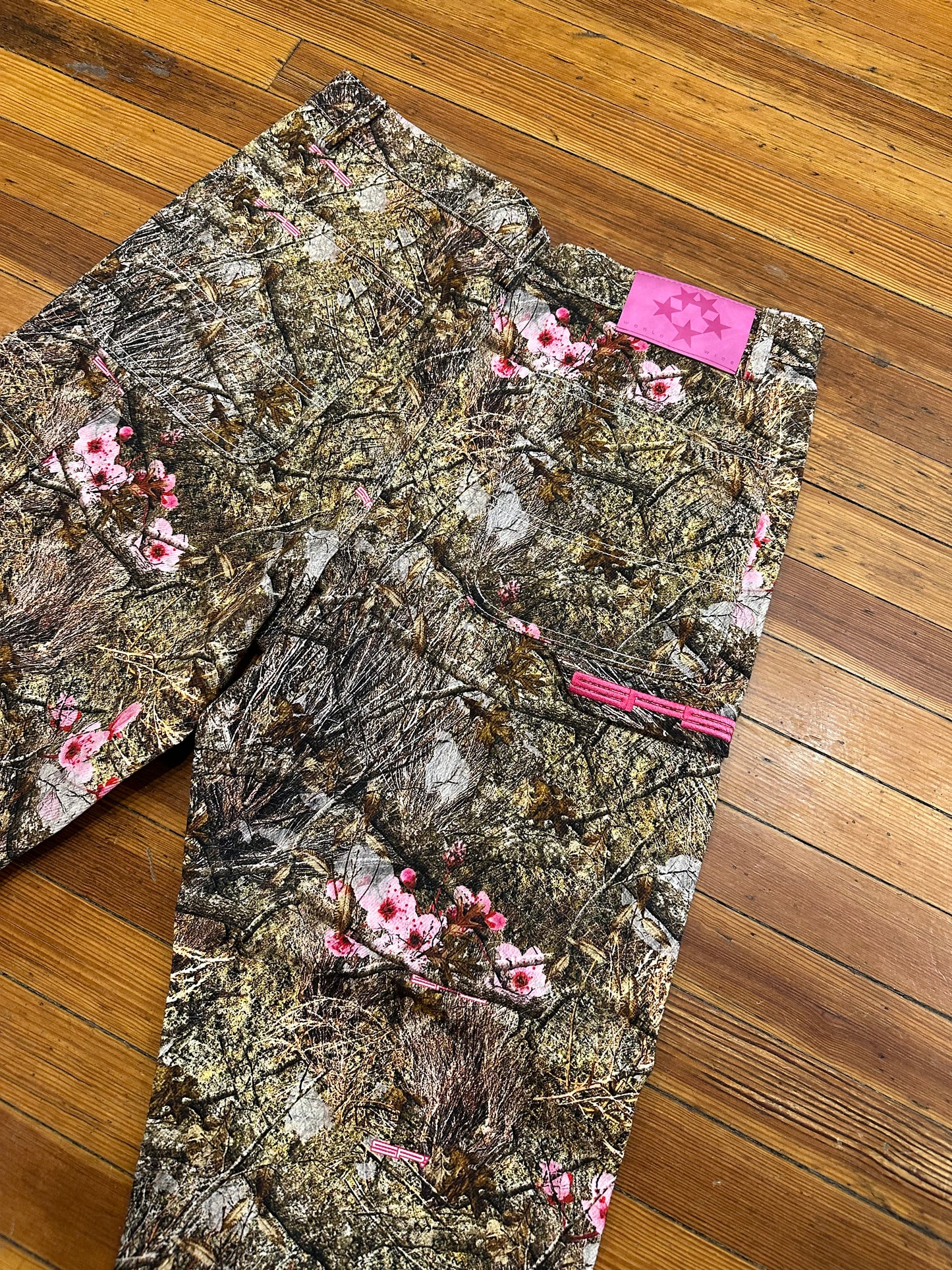 Sp5der Camo Double Knee Workwear Pants (32)