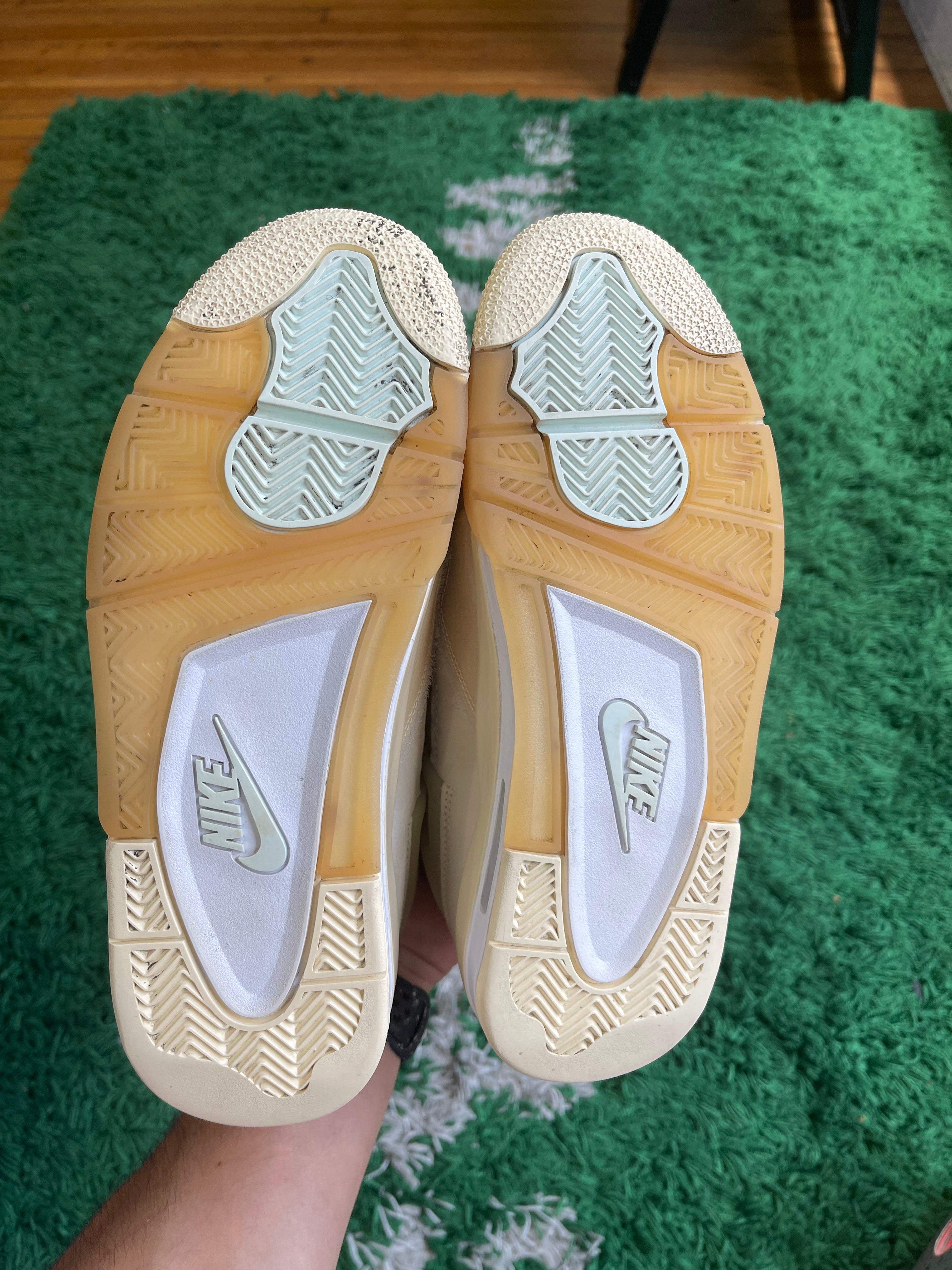 Jordan 4 x Off White “Sail”