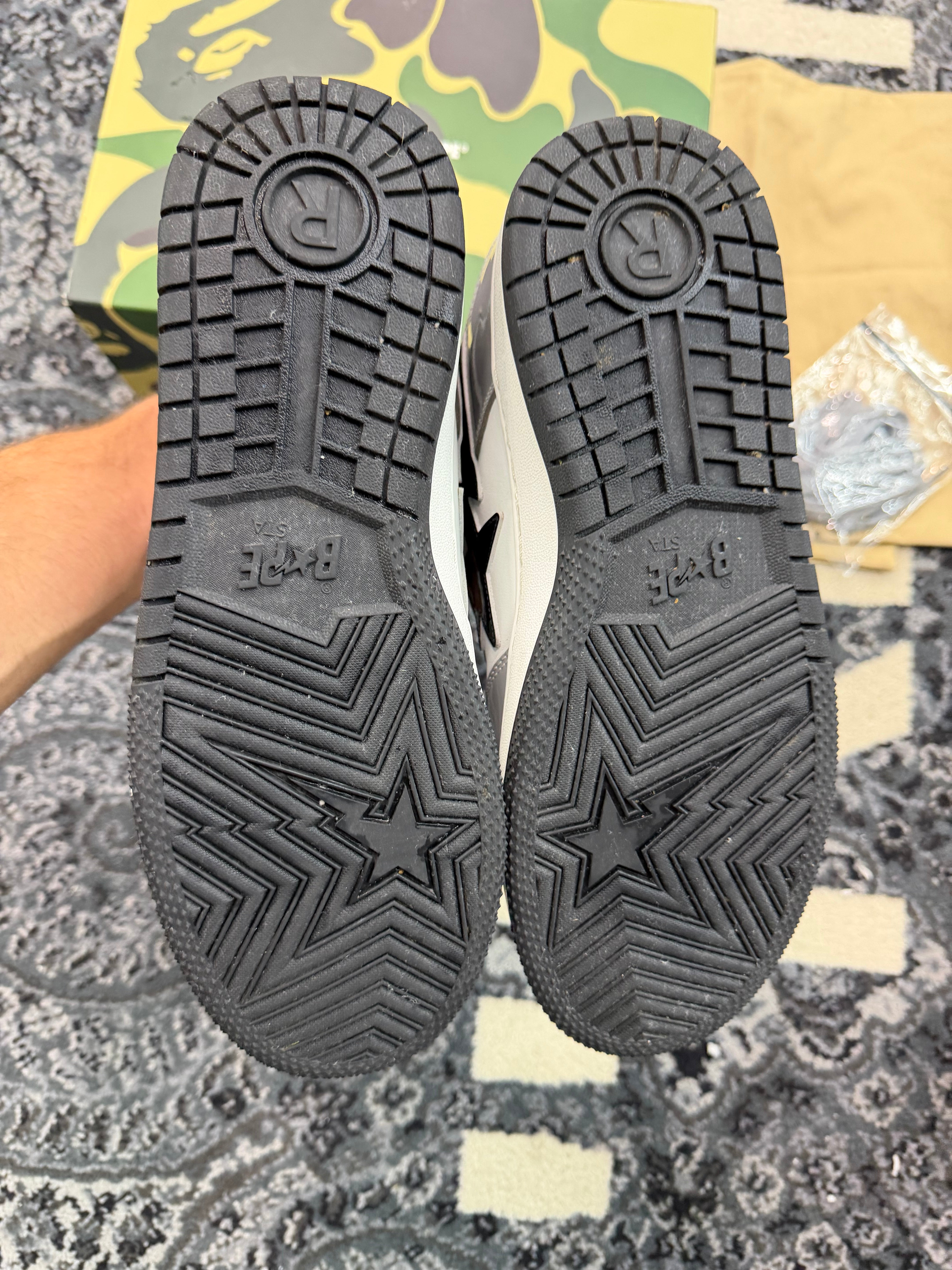 Bapesta Low 93 “Grey Black”