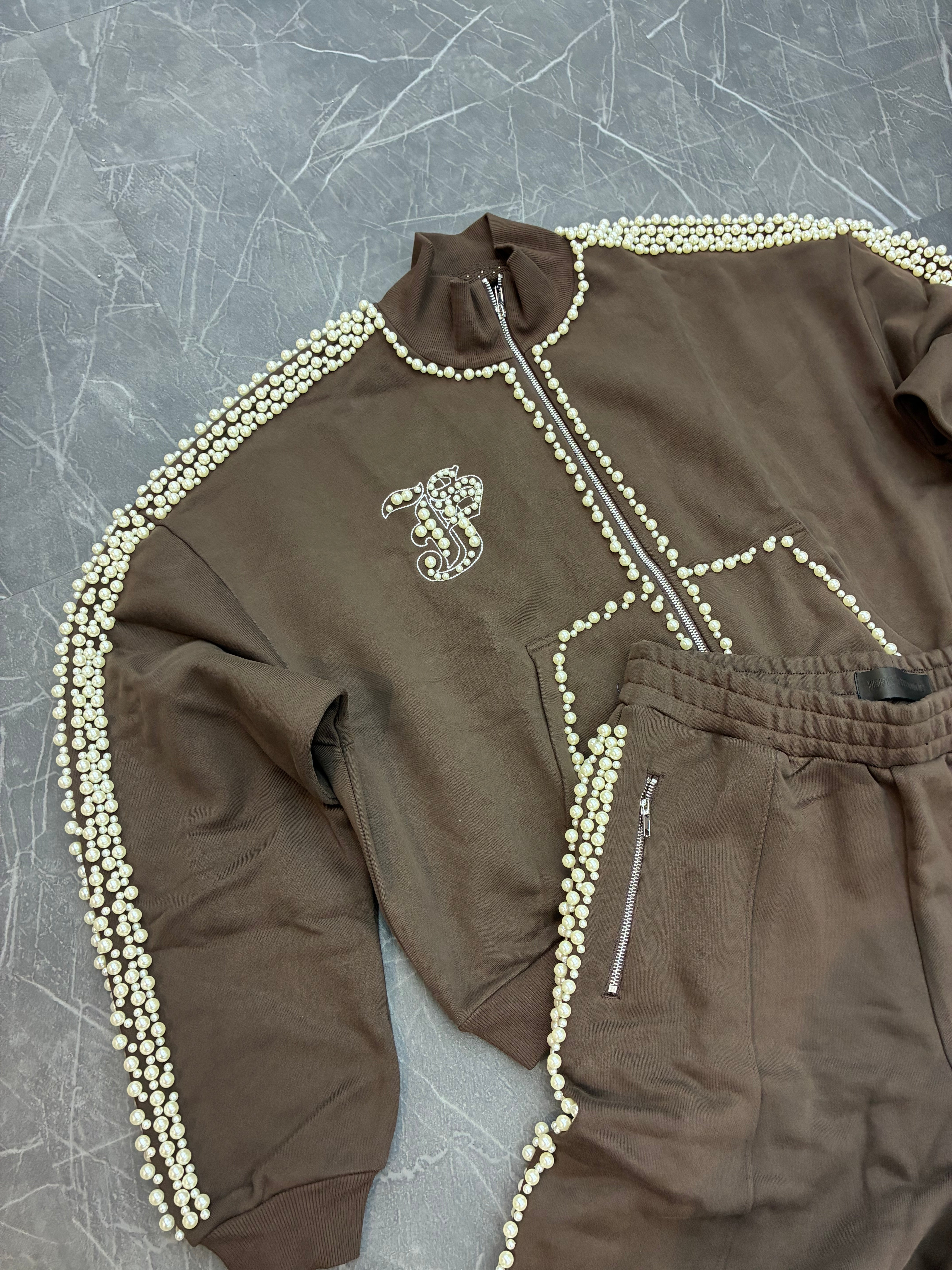 Jefe Studios Perla Tracksuit Brown