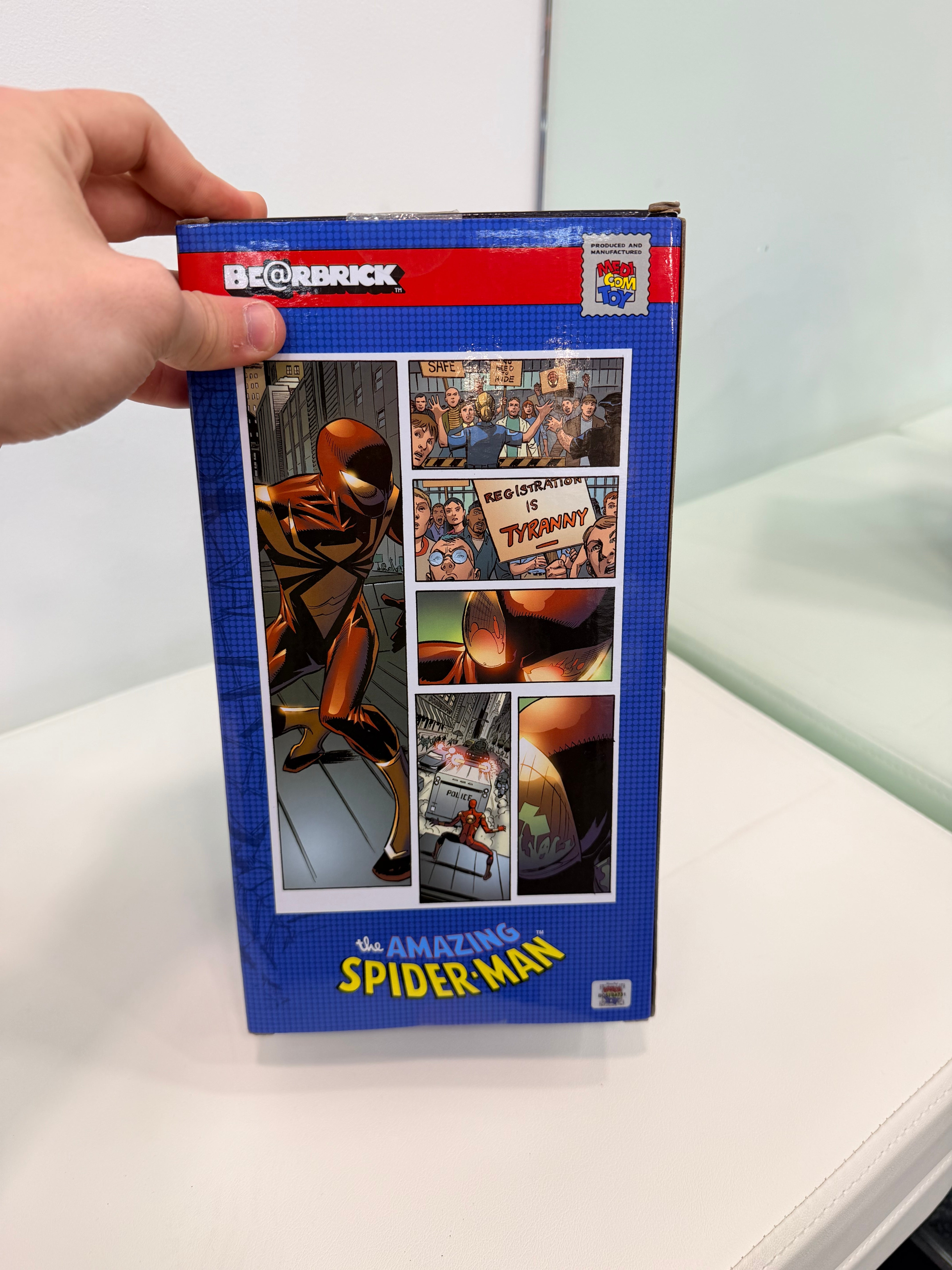 BearBrick Iron Spider 400%
