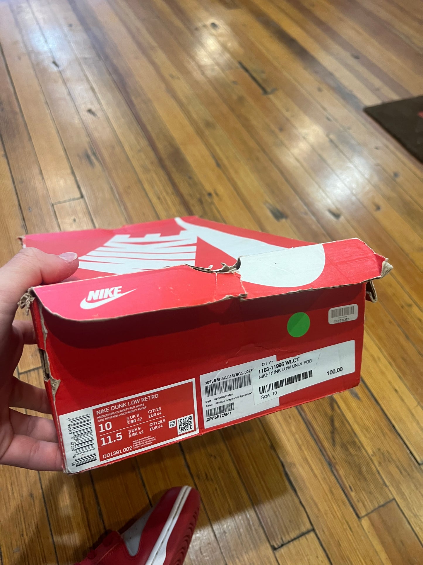 Nike Dunk Low “UNLV”