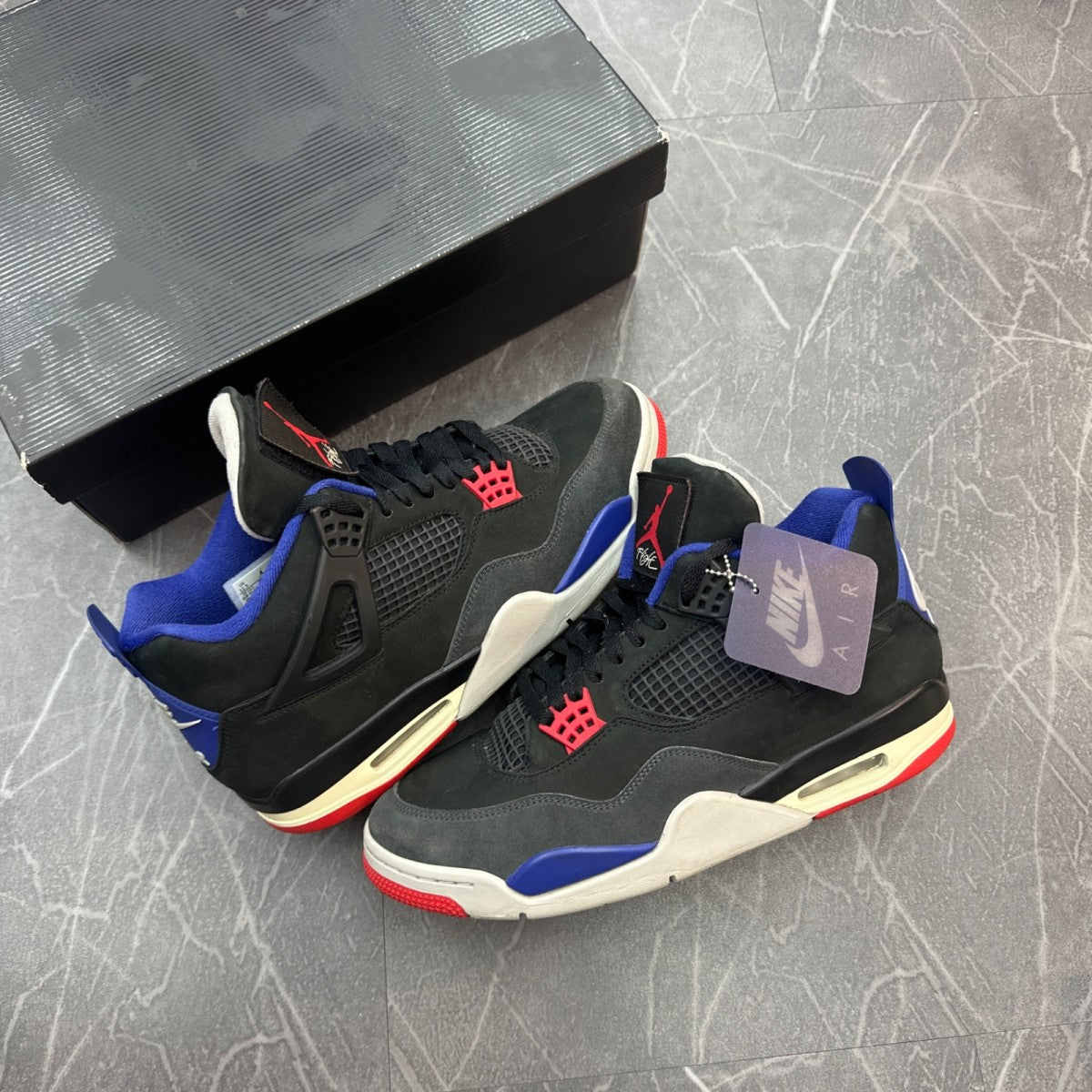 Jordan 4 Retro Rare Air (Gold Lettering) - Image 1
