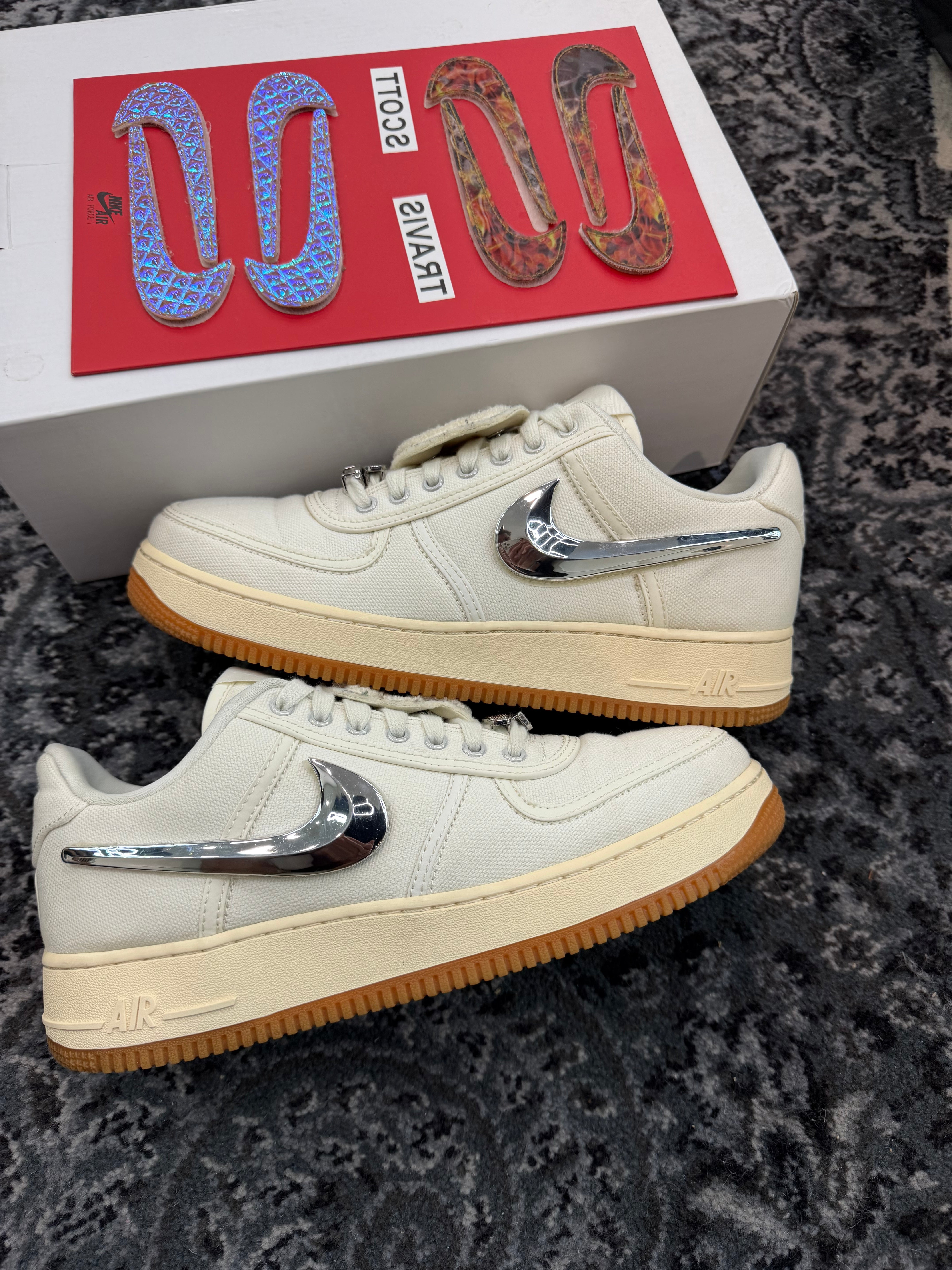 Nike Air Force 1 Low x Travis Scott “Sail”