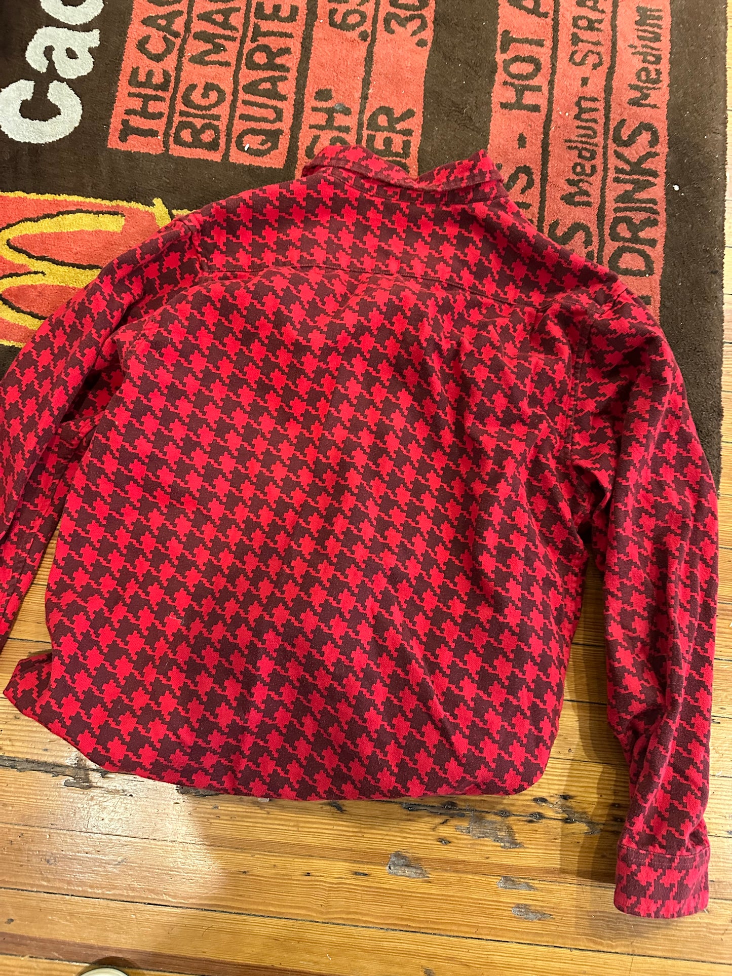 Supreme Collar Zip Up “Red”