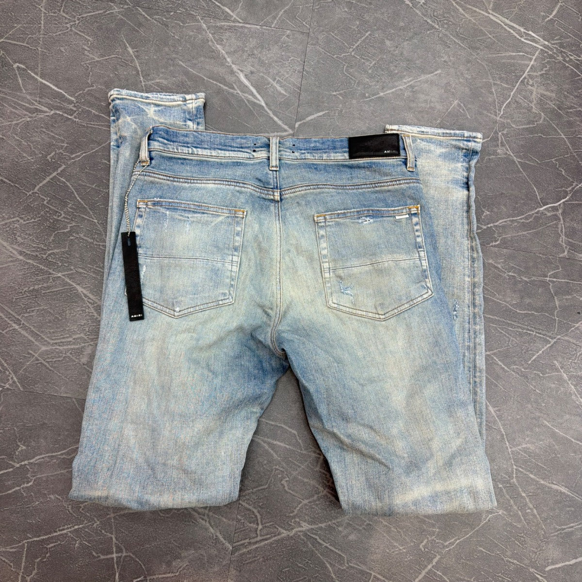 Amiri Denim Jeans Black Rips - Image 3