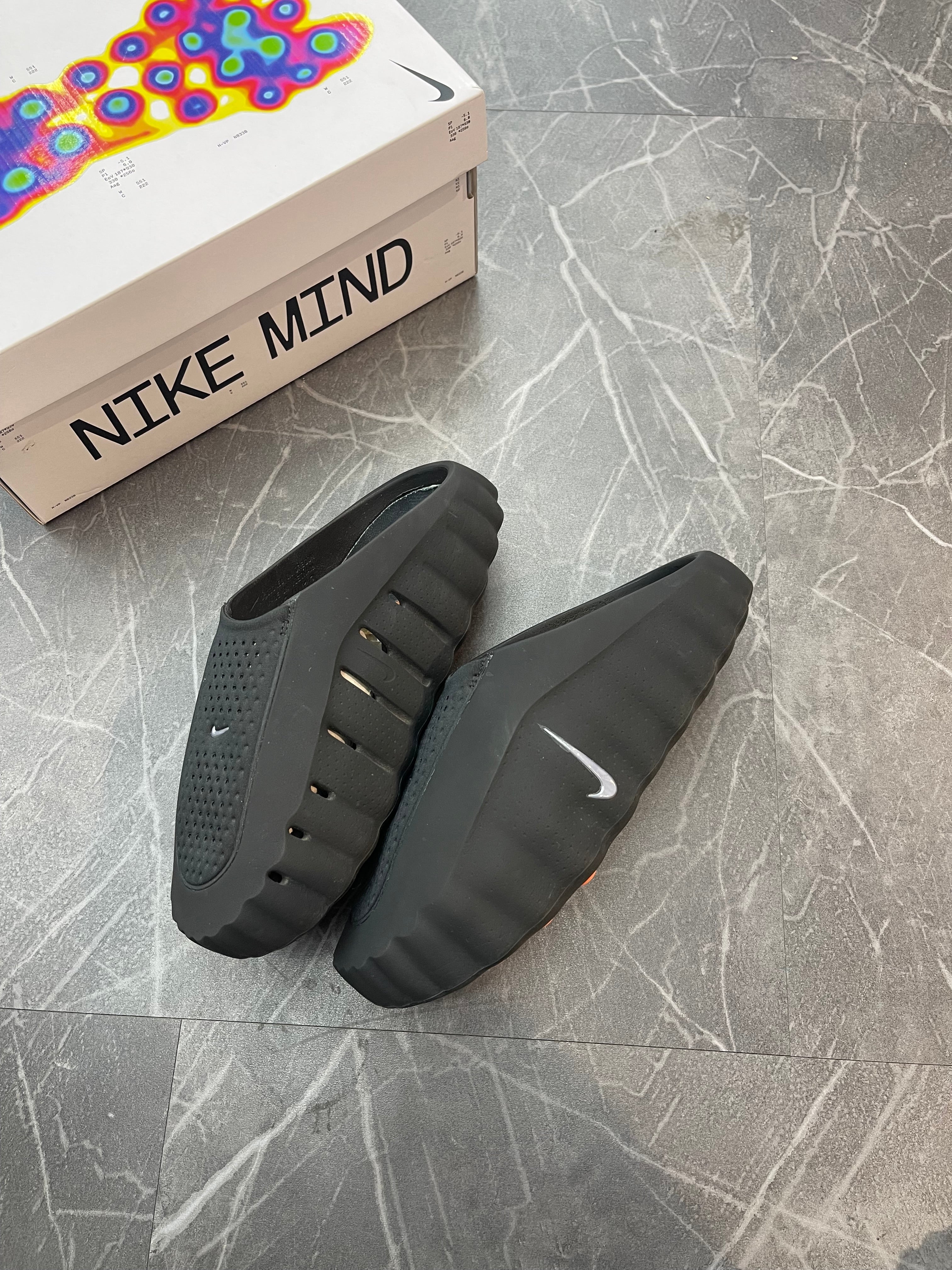 Nike Mind Slide “Black Chrome”