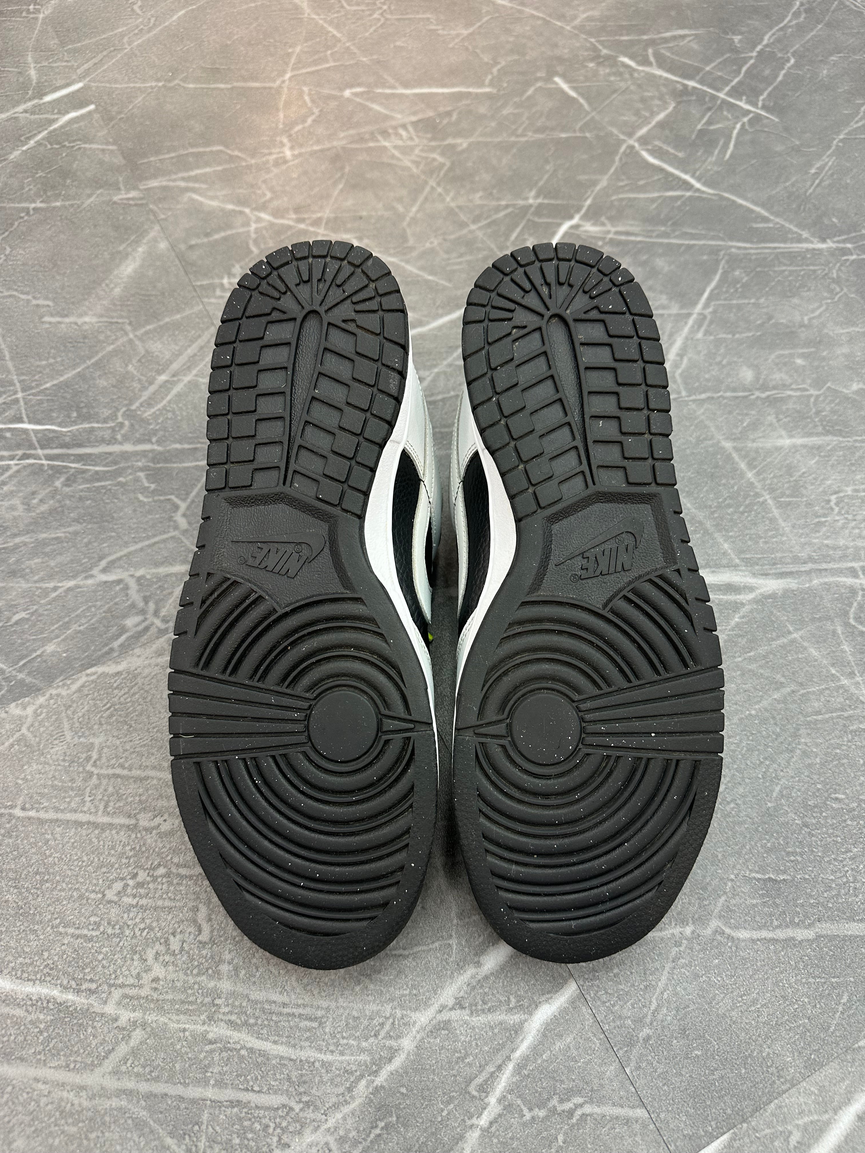 Nike Dunk Low “Grey Panda Volt”