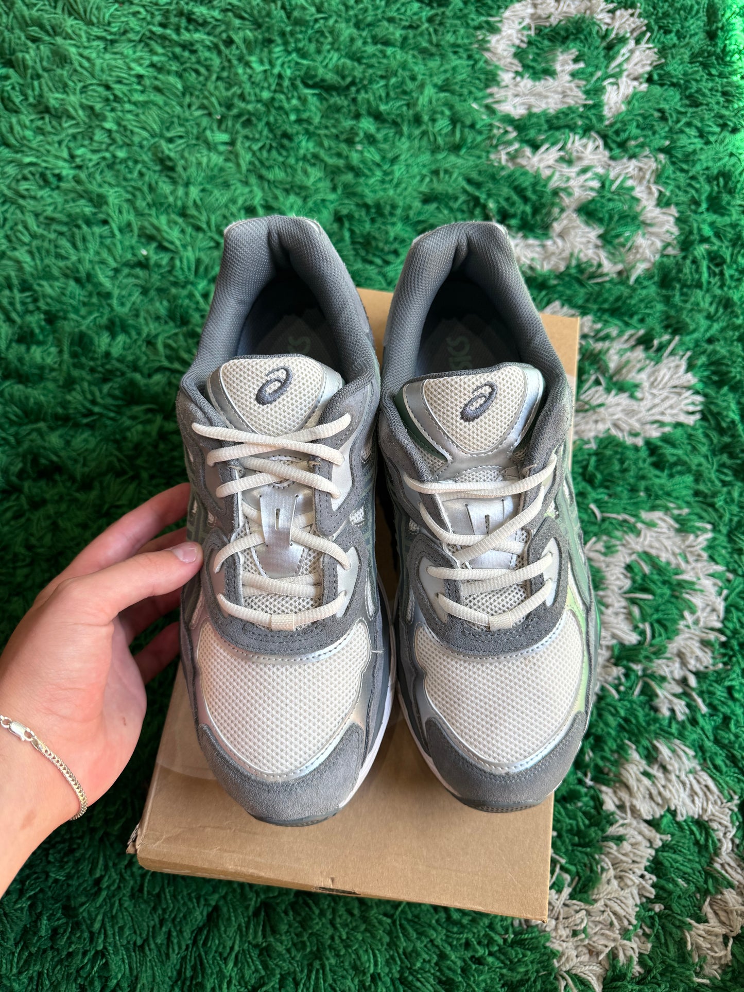 ASICS Gel-NYC Cream Steel Grey