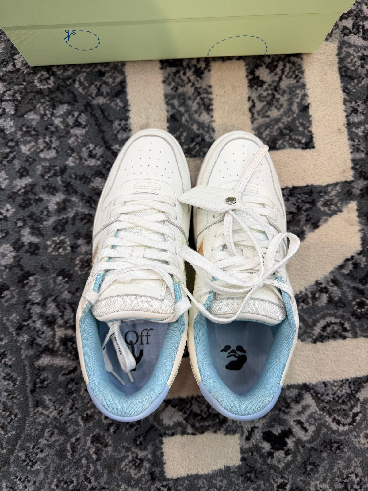 Off White Out Of Office “Blue White”