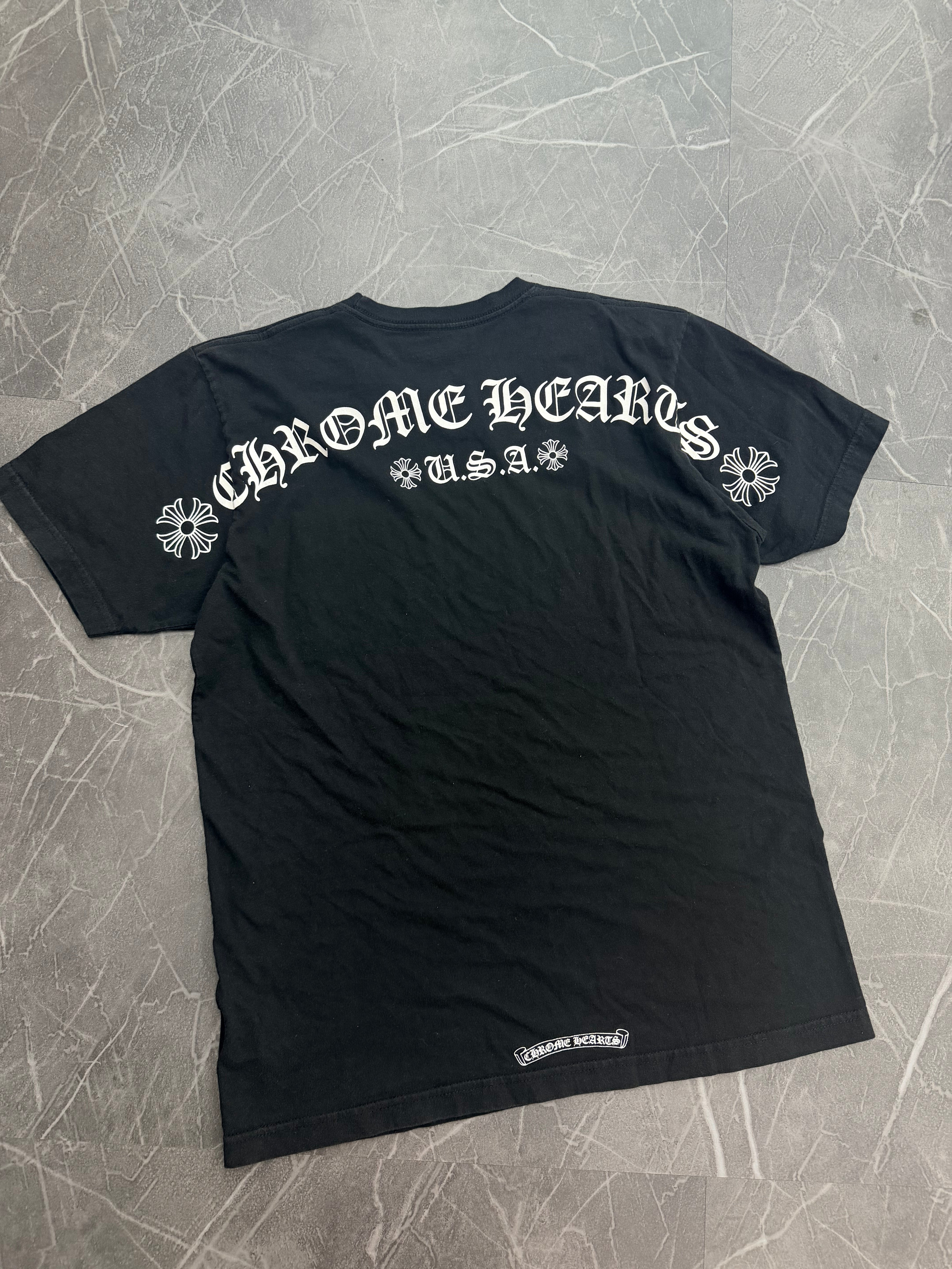 Chrome Hearts Back Arch Logo Tee