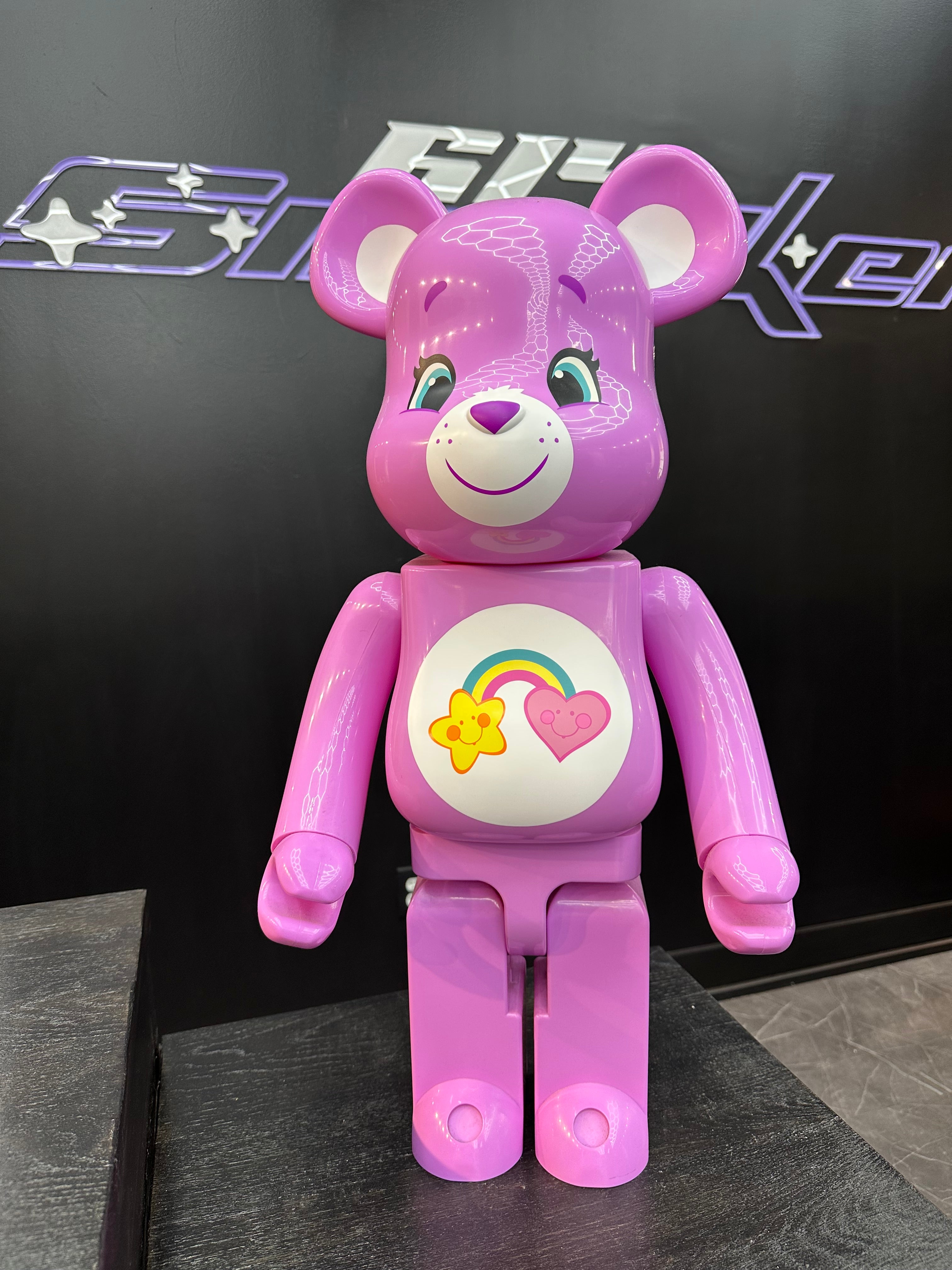 BearBrick 1000% “Care Bear Purple”