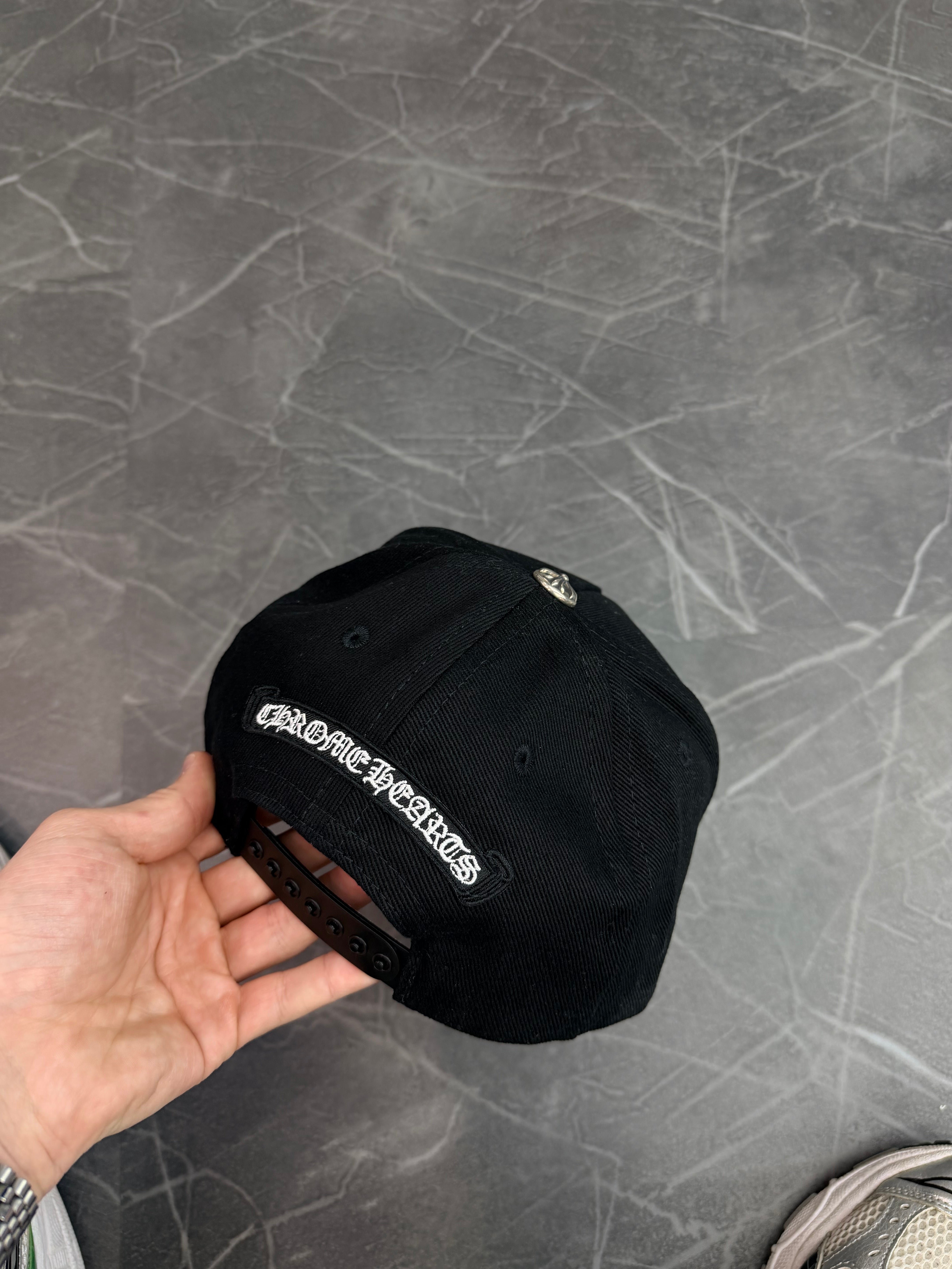 Chrome Hearts Scroll Logo Baseball Hat