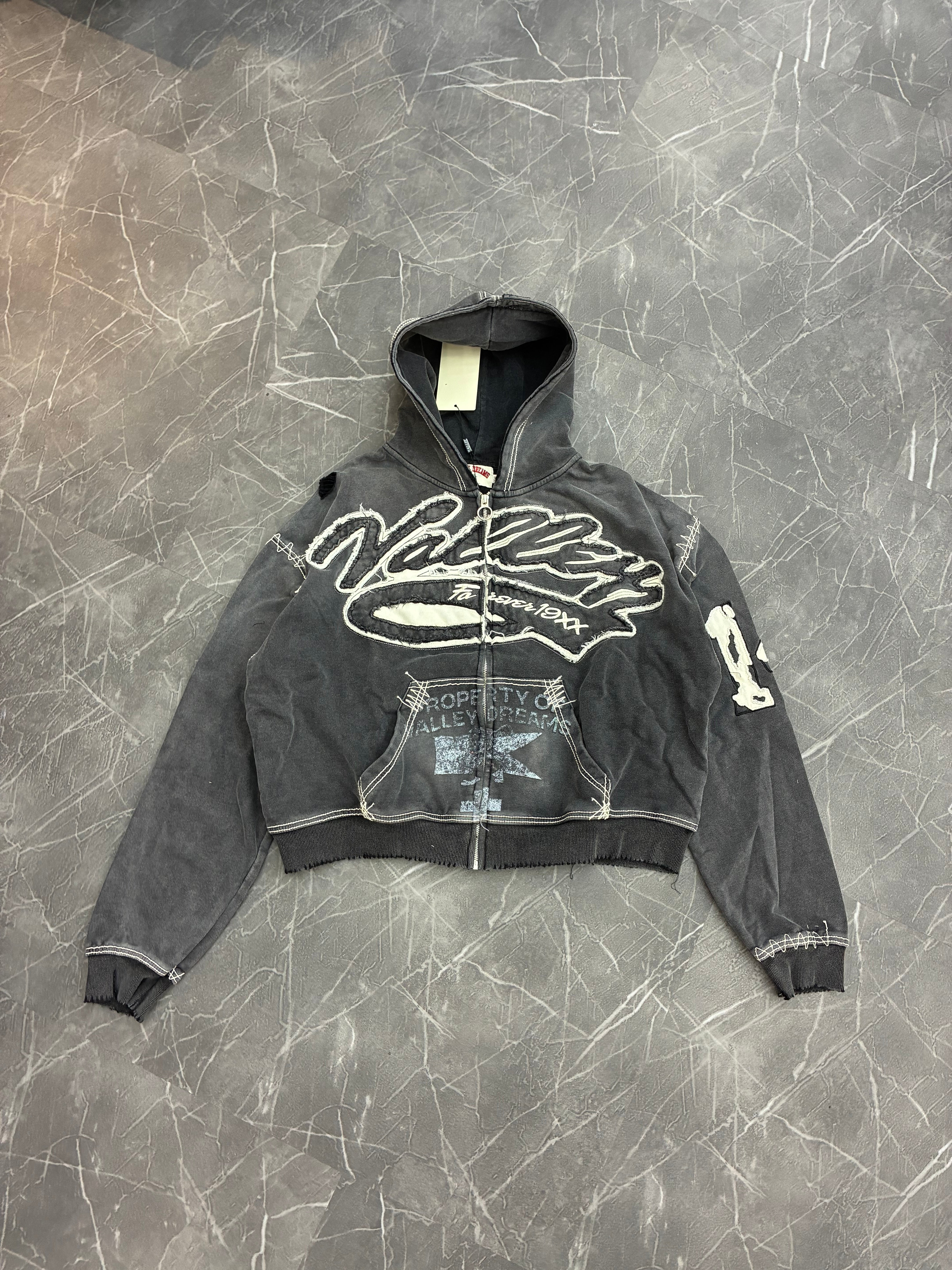 Vale Forever Religion Zip Up “Black”