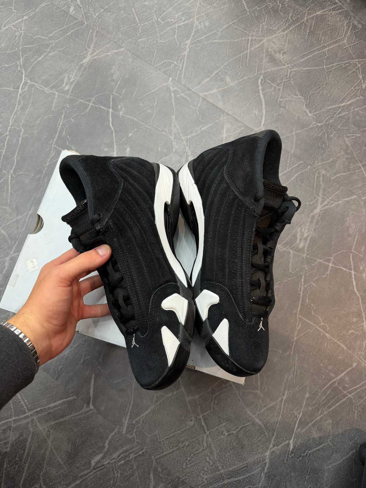 Jordan 14 Black White